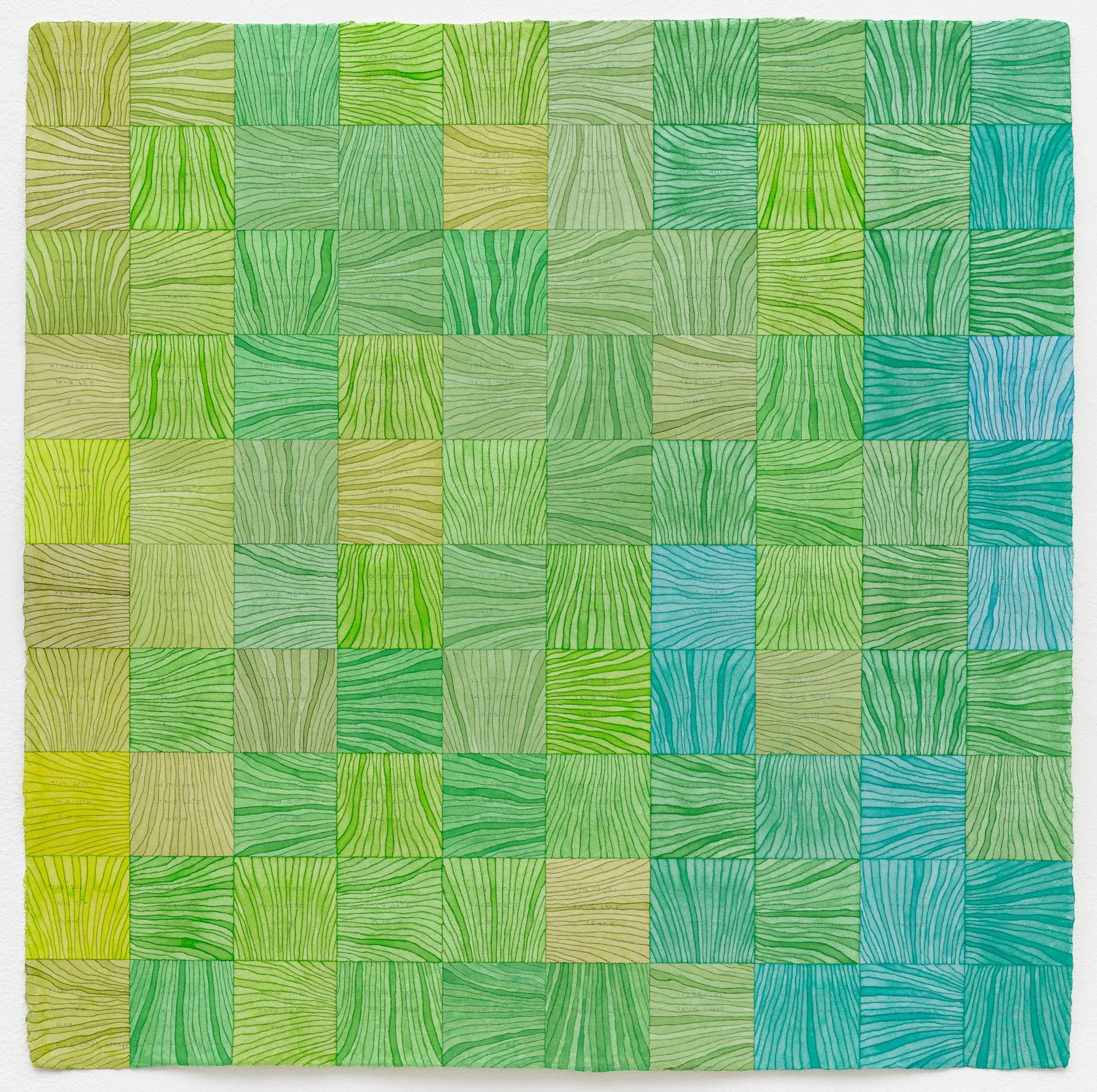 Sally Finch, Fall 2021 in a Fan Motif Quilt