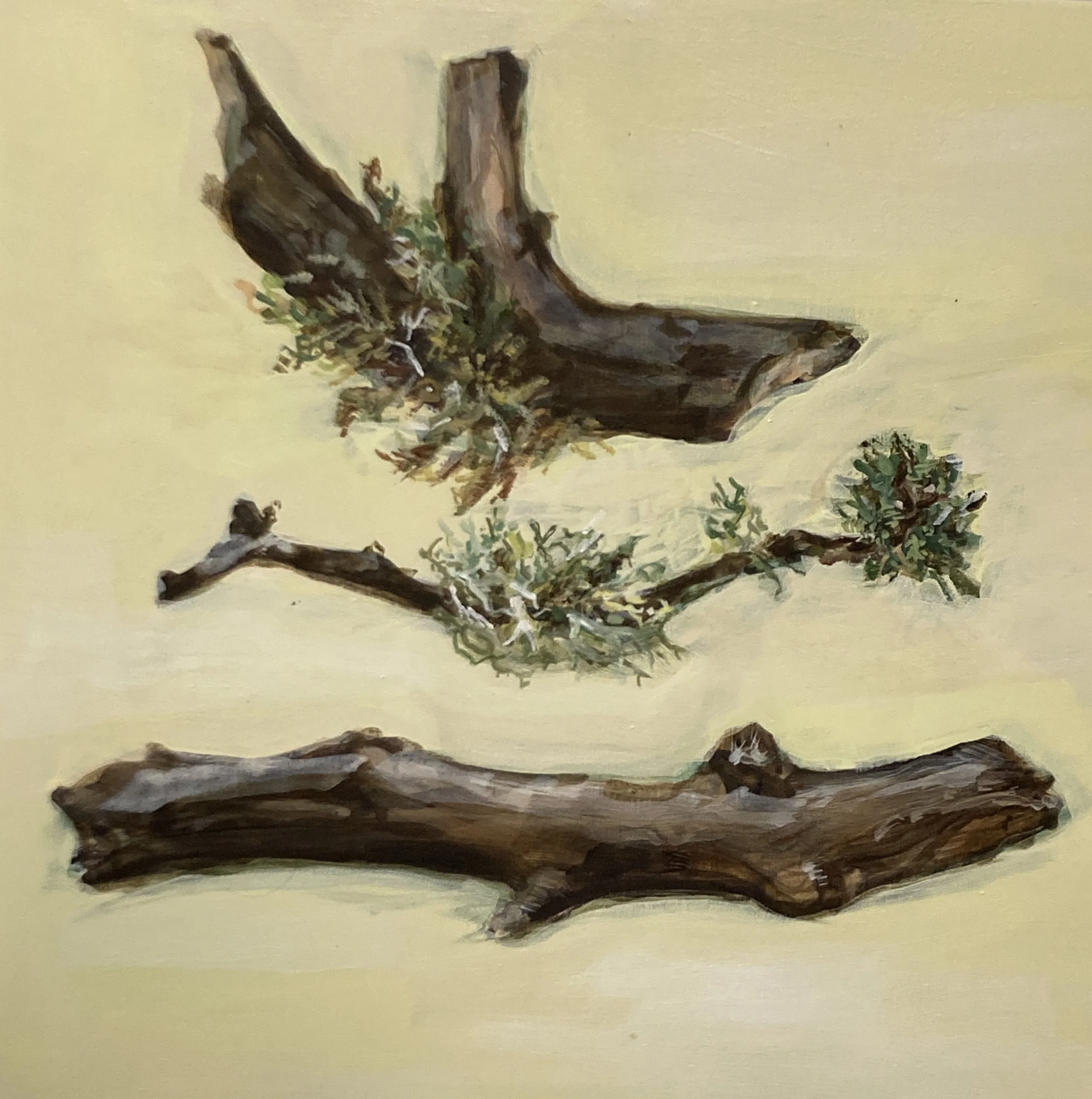 Nancy Helmsworth, A trio of sticks