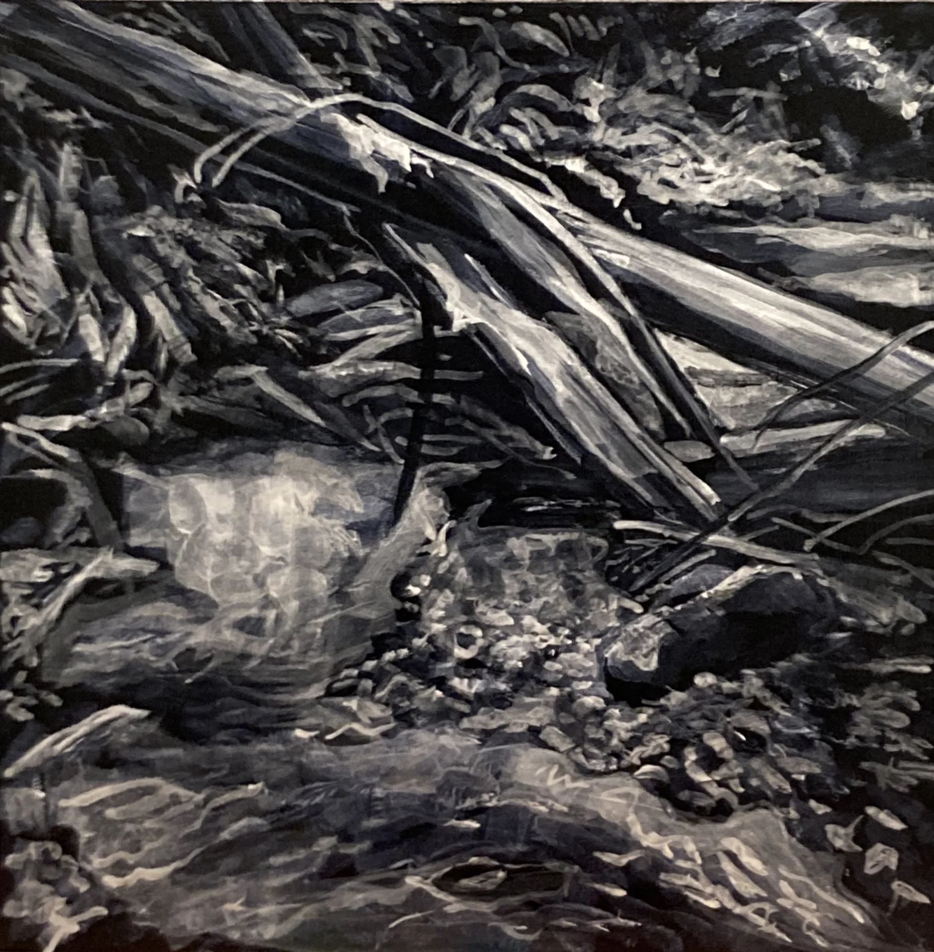 Nancy Helmsworth, Night walk, study