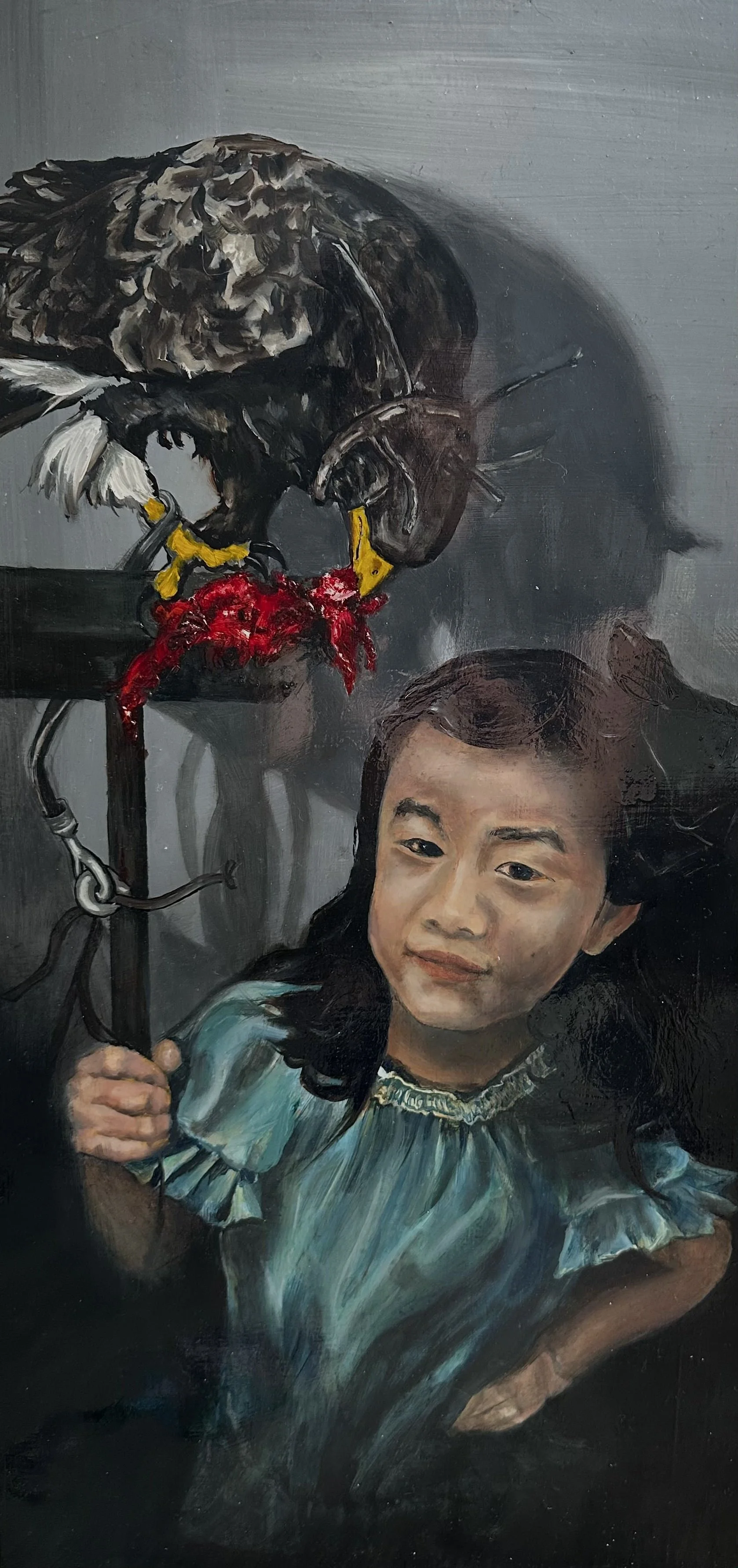 Kimber Shiroma, Girl With Raptor