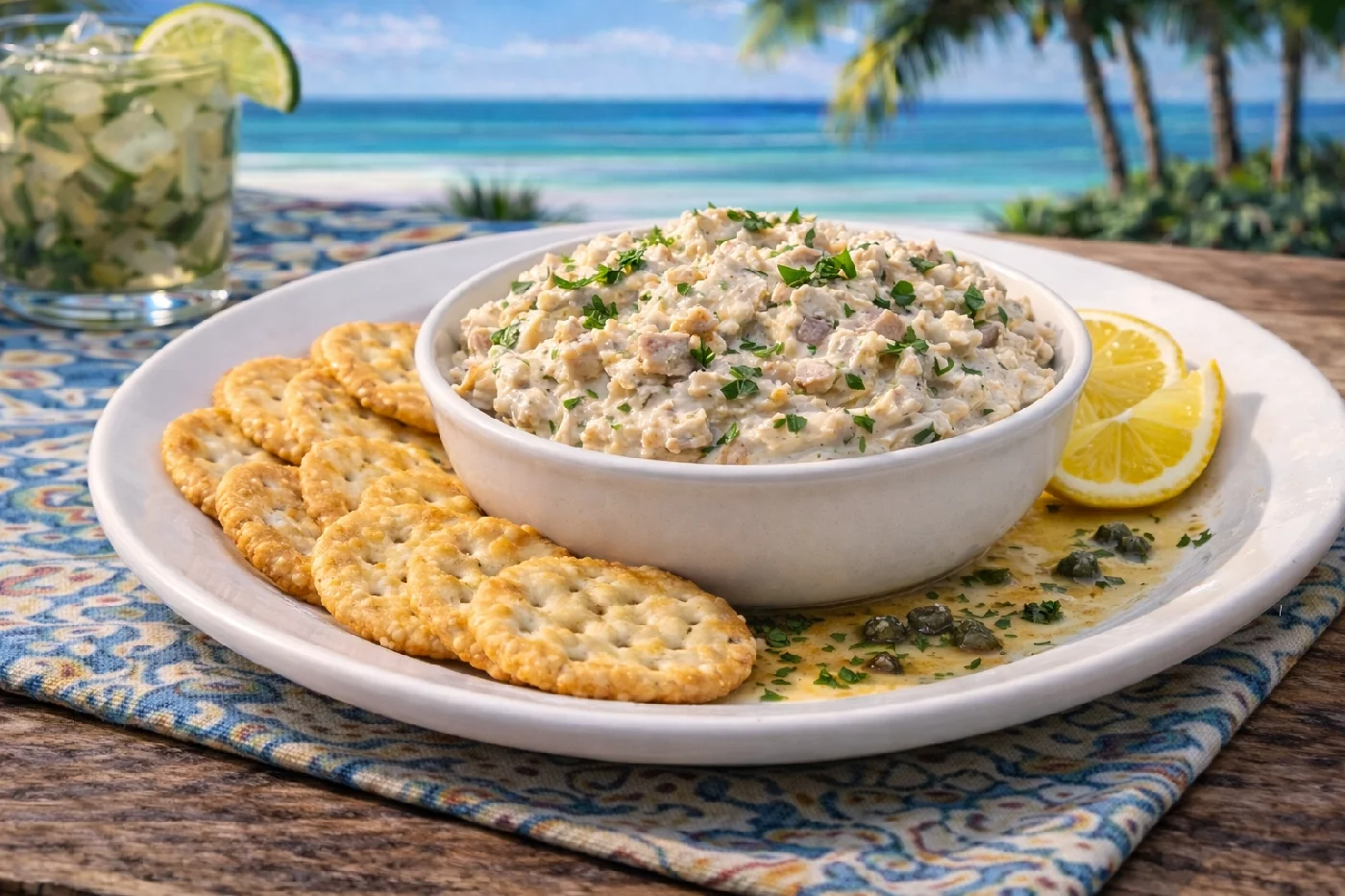 Bowl of smoked Mackerel dip