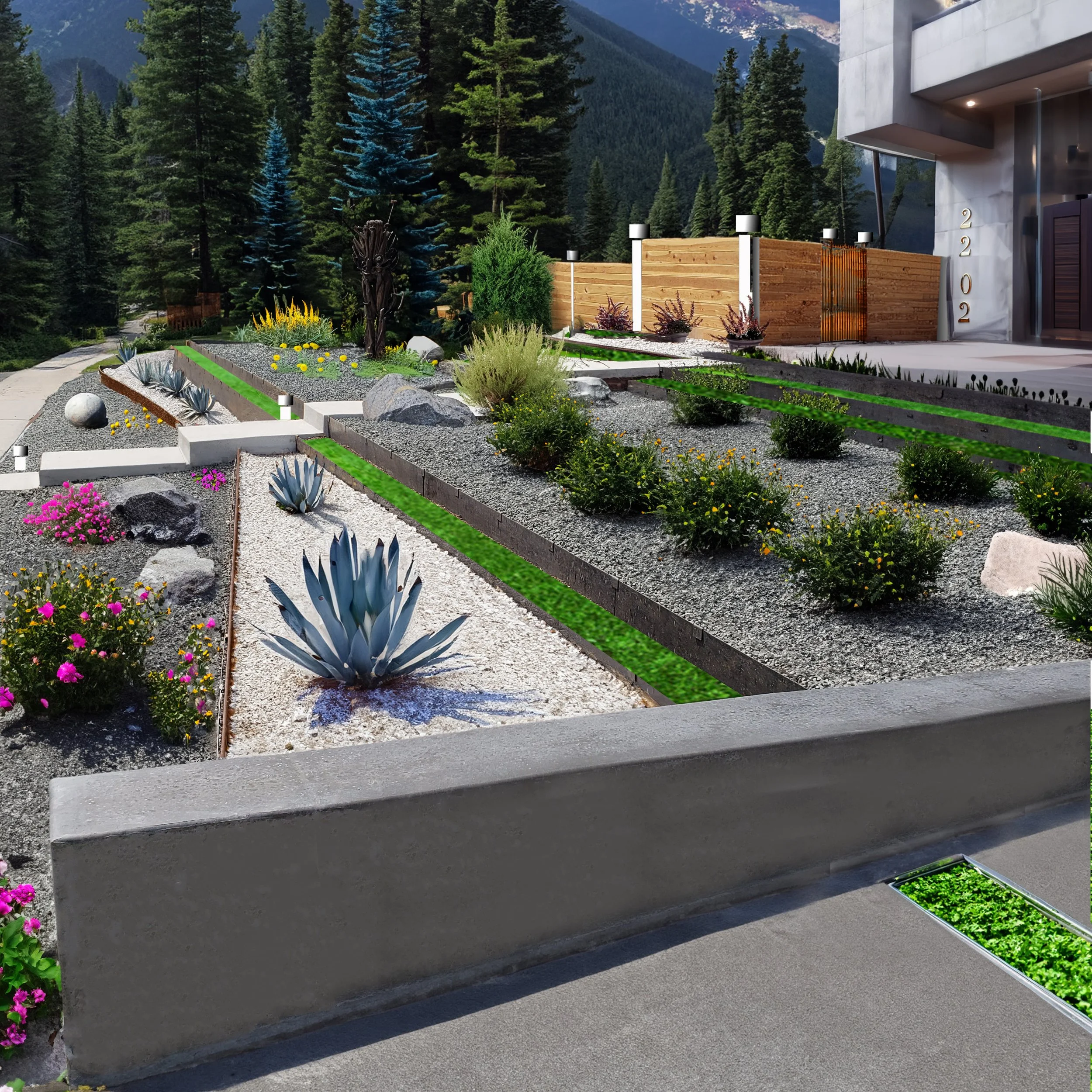 Mid Century Angular Design