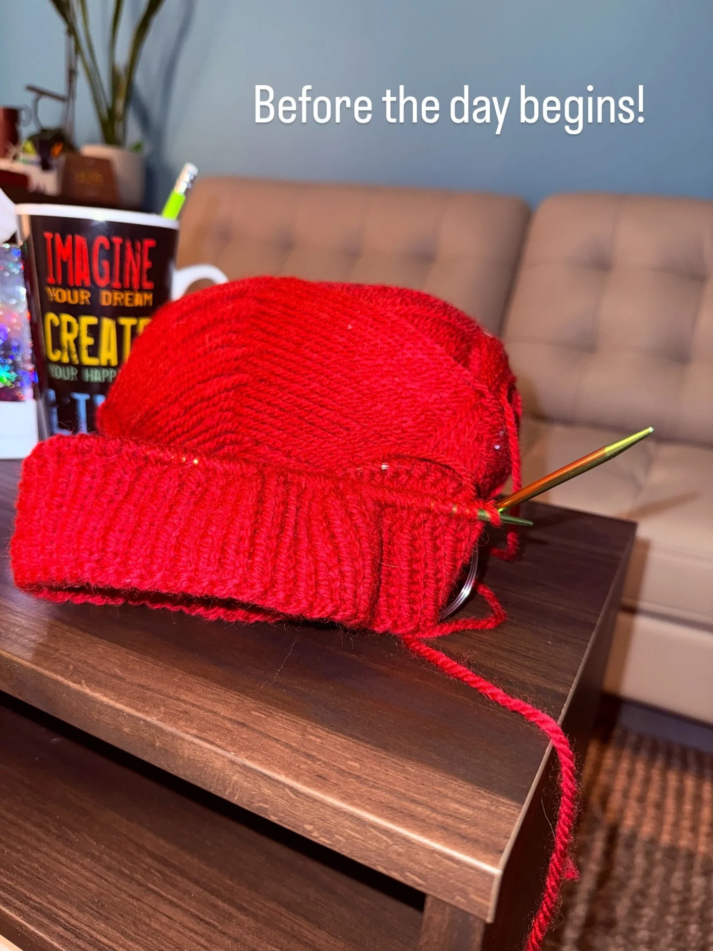 One thing I love to help clients with is getting back old hobbies or starting new ones! 

My newest hobby is knitting and the timing cannot have been more perfect. Current project is the &ldquo;Melt the Ice&rdquo; hat which is a nod to Norwegian resi