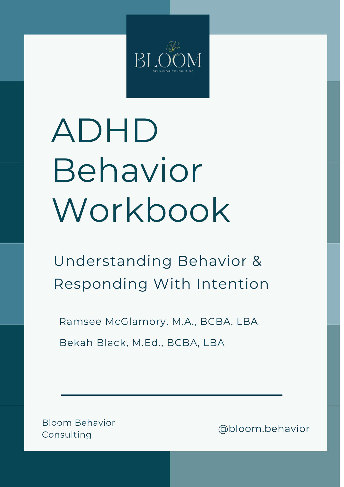 ADHD Behavior Workbook 
