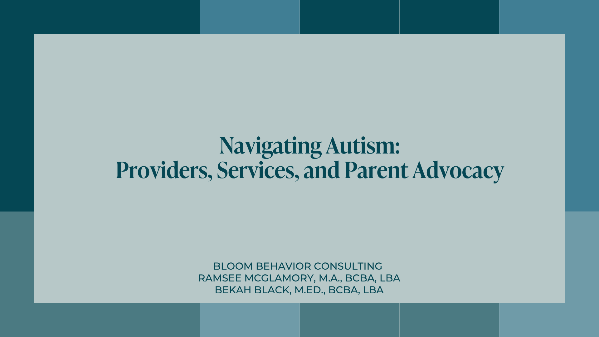 Navigating Autism: 22 minutes 