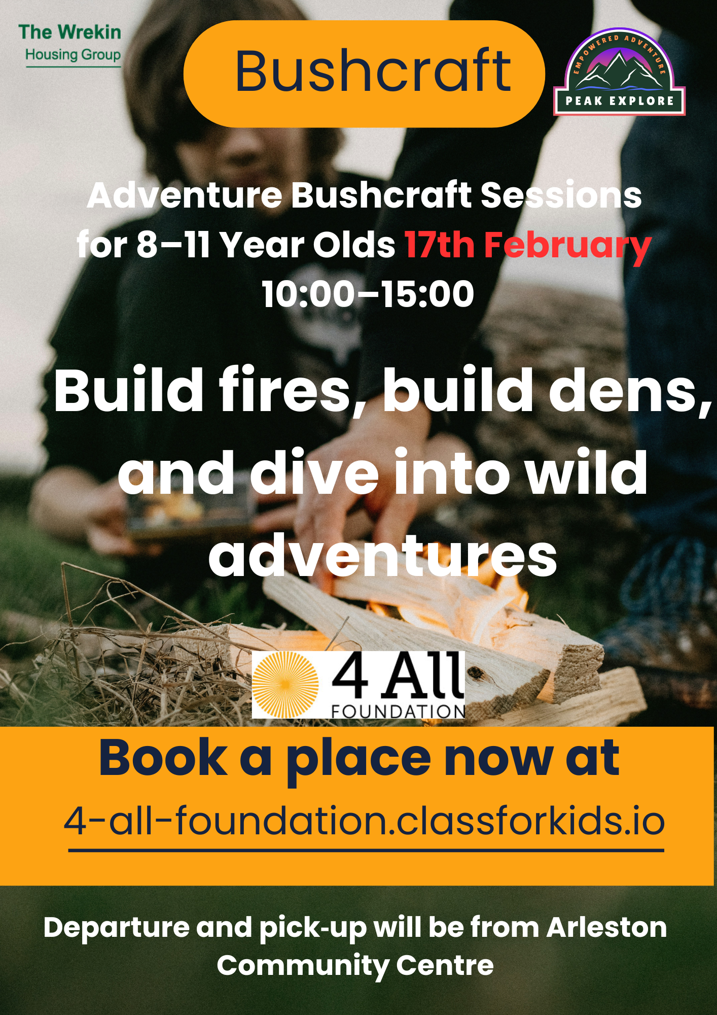 Adventure Bushcraft Session – 17th February