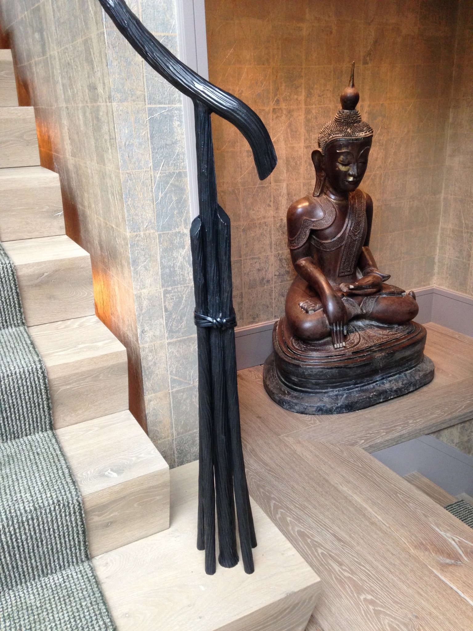 Custom railing.