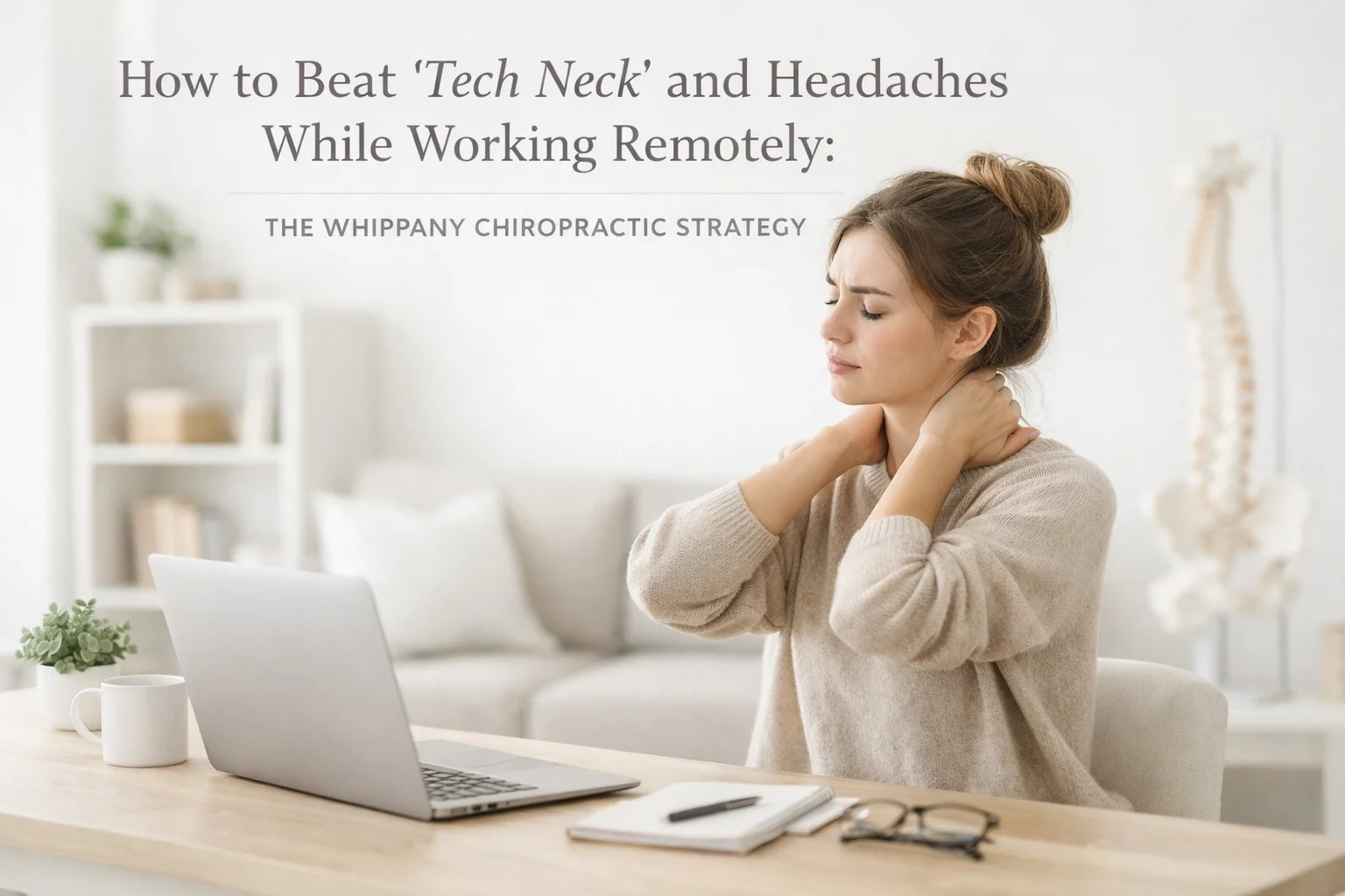 How to Beat 'Tech Neck' and Headaches While Working Remotely: The Whippany Chiropractic Strategy