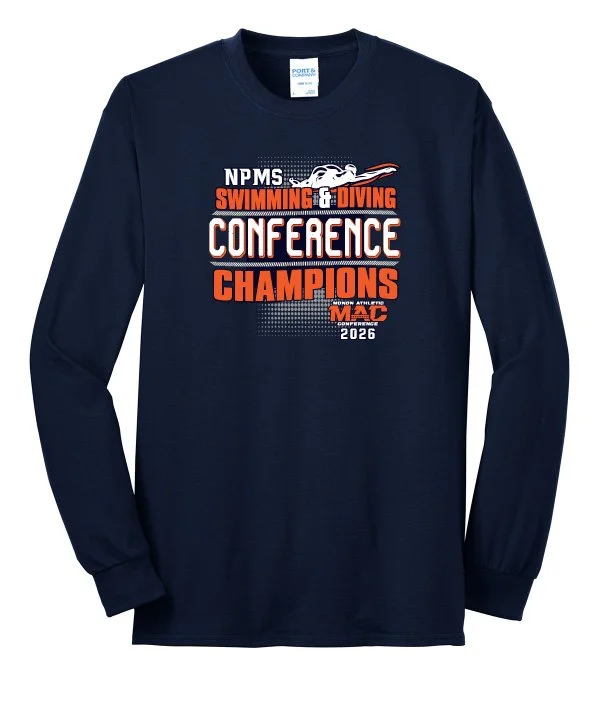 North Putnam Middle School Swimming Champs - LONG SLEEVE