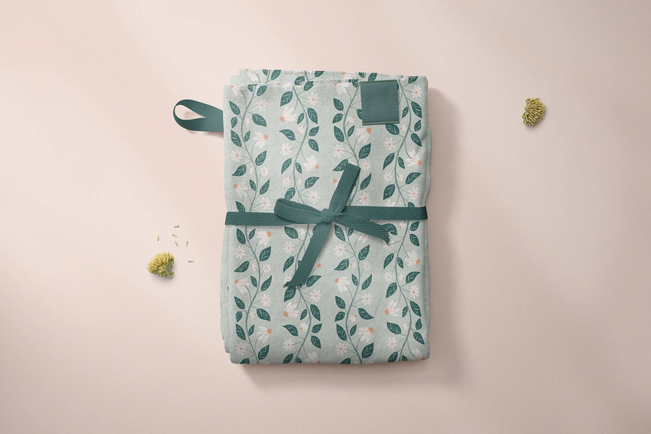 AGAL-EVD_Daisy_Folded_Tea_Towel mockup.jpg