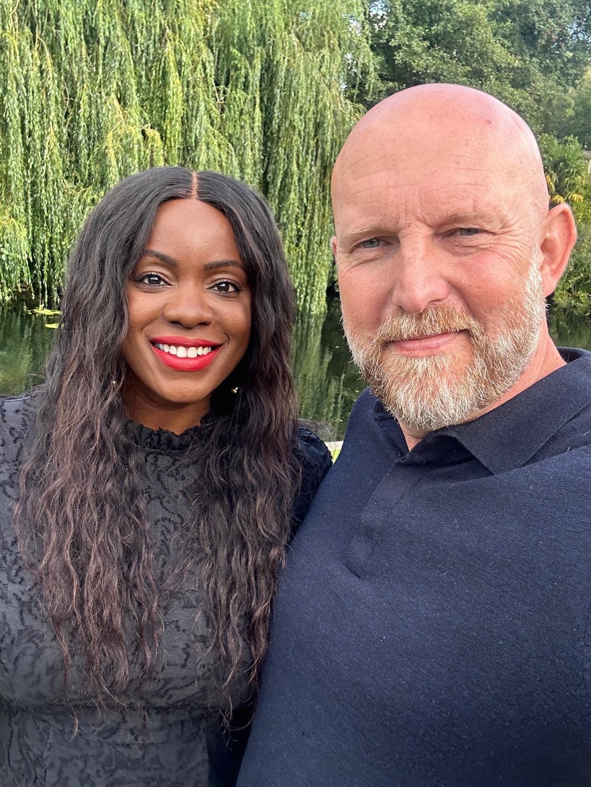 Couple Cockney and Caribbean