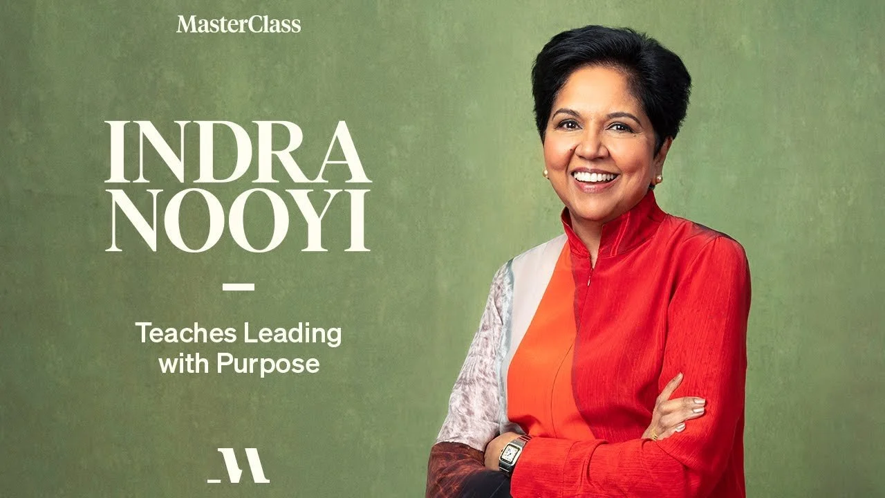 Indra Nooyi Teaches Leading with Purpose