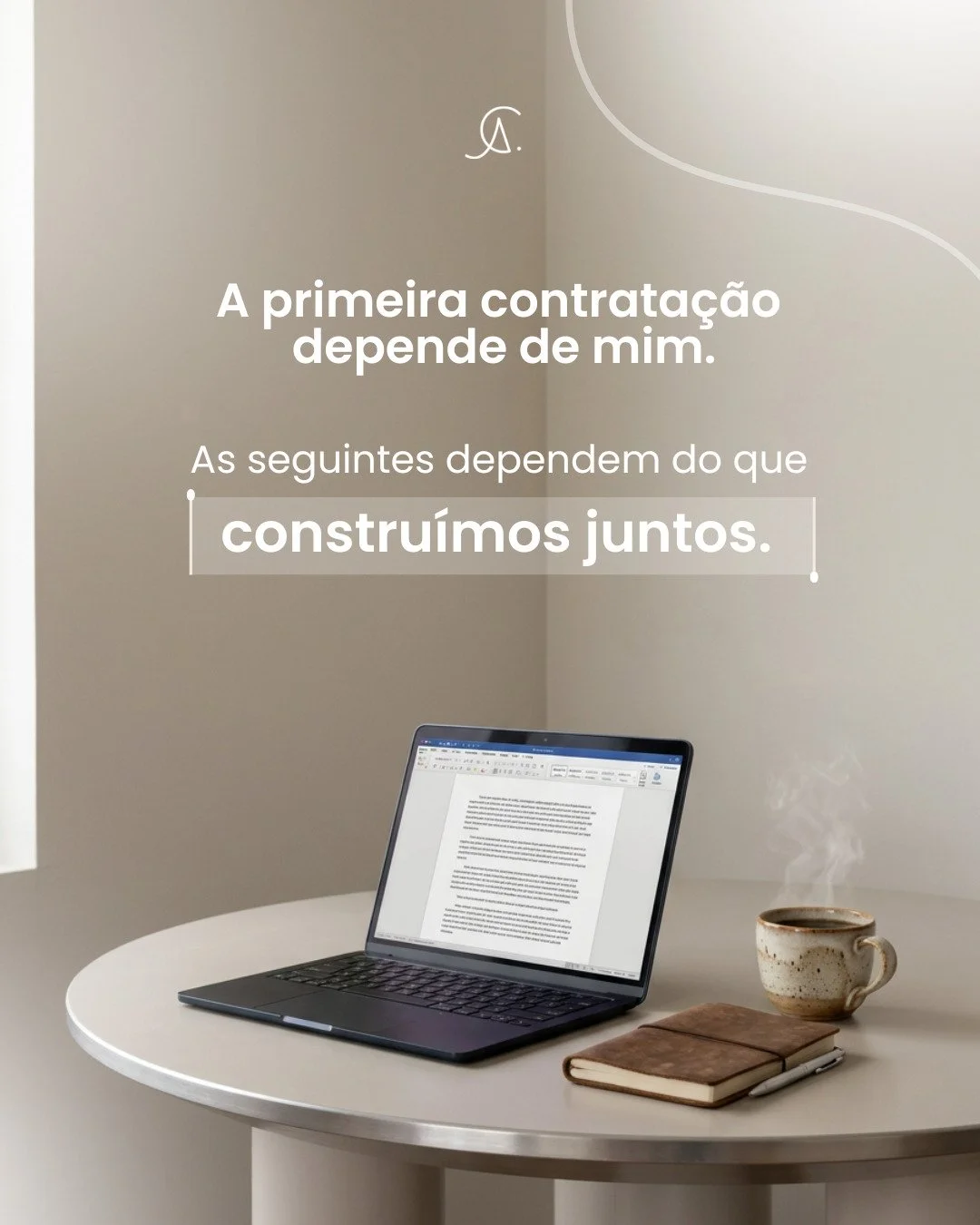 Fechar o primeiro projeto depende de mim: da conversa, da confian&ccedil;a que construo, do que consigo transmitir num primeiro encontro.

A segunda contrata&ccedil;&atilde;o j&aacute; depende de outra coisa. Depende do que ficou depois que eu sa&iac