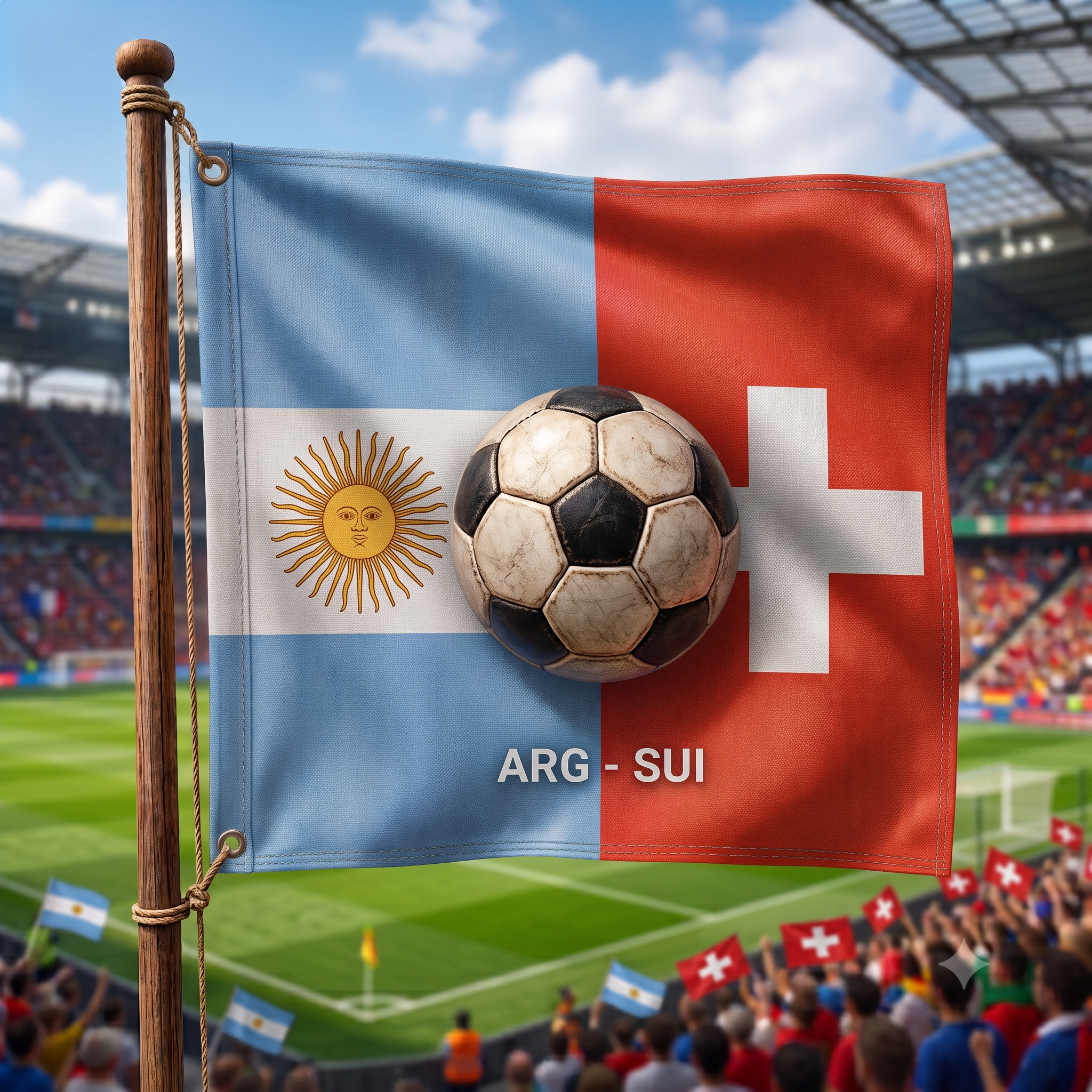 World Cup Quarter-final: Argentina vs Switzerland