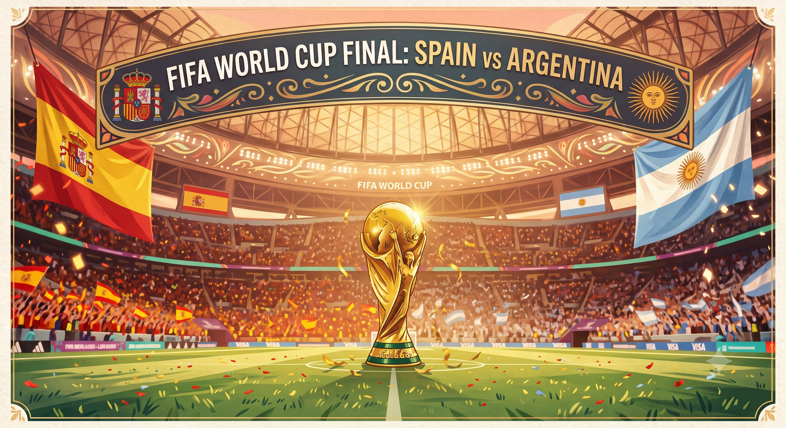 World Cup Final: Spain Vs Argentina