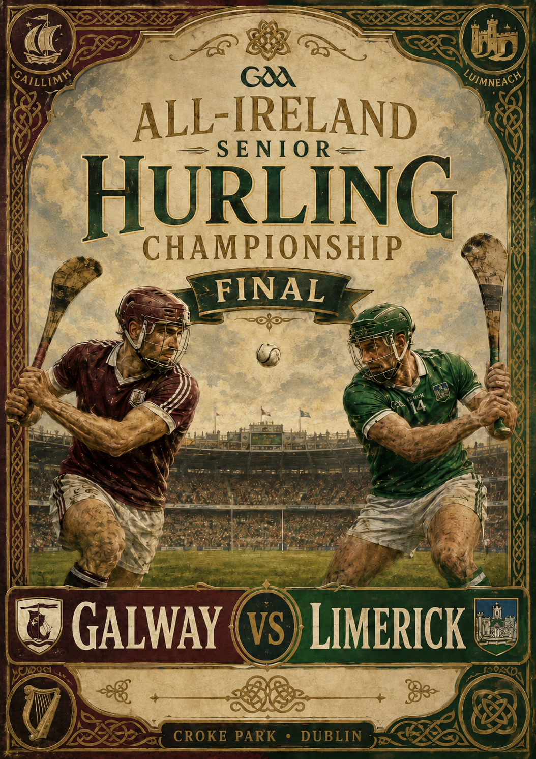 GAA All-Ireland Senior Hurling Final: Galway vs Limerick