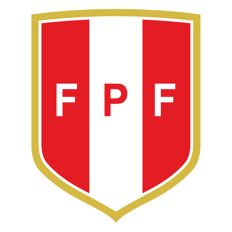 Peru national football team logo with "FPF" initials