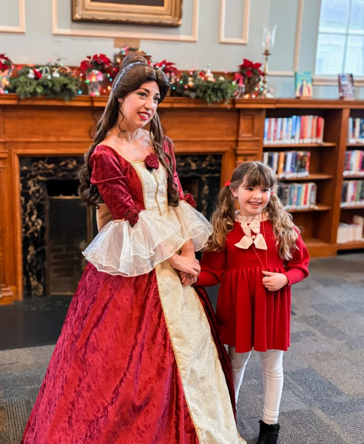 💛❤️ Make your next event Enchanting with a visit from the Book Princess ❤️💛

The Book Princess will sing, dance, and meet all the little ones, giving your guests a day to cherish forever this Season! 🌹✨

&bull;

Let us help you elevate your event 
