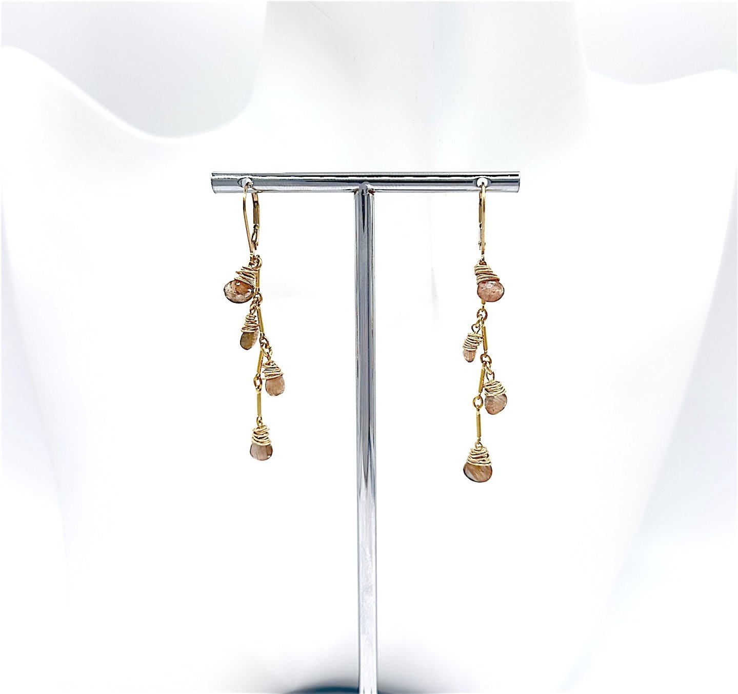 Madeira Citrine Earrings