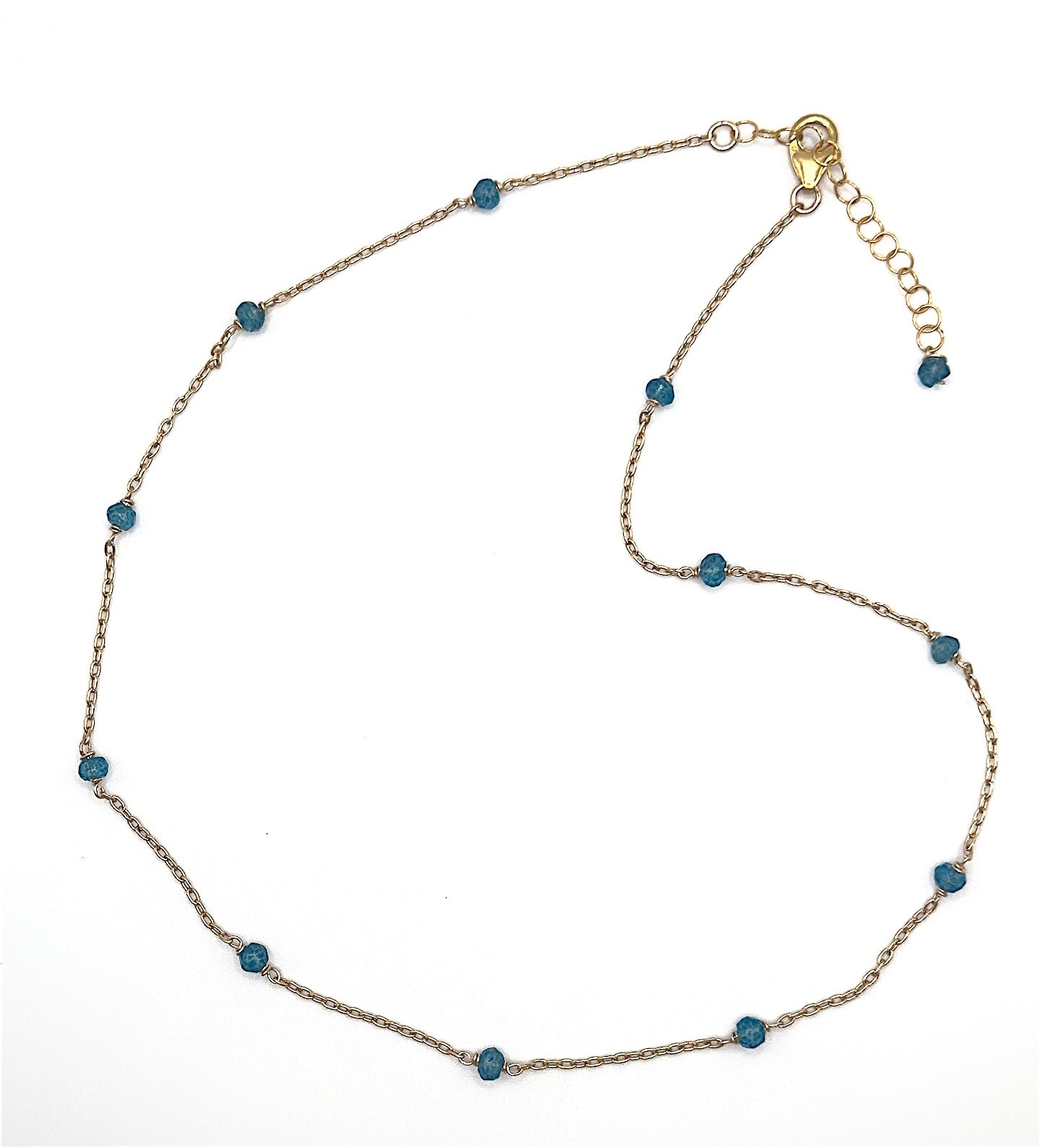 Blue Topaz Necklace