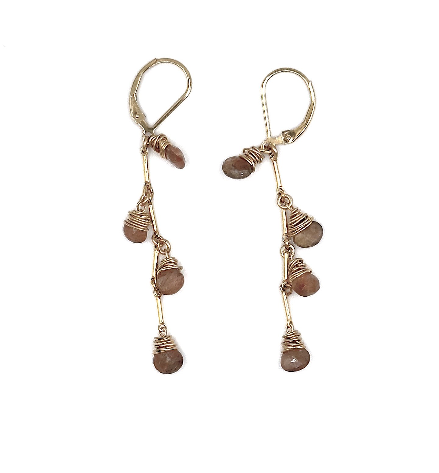 Madeira Citrine Earrings