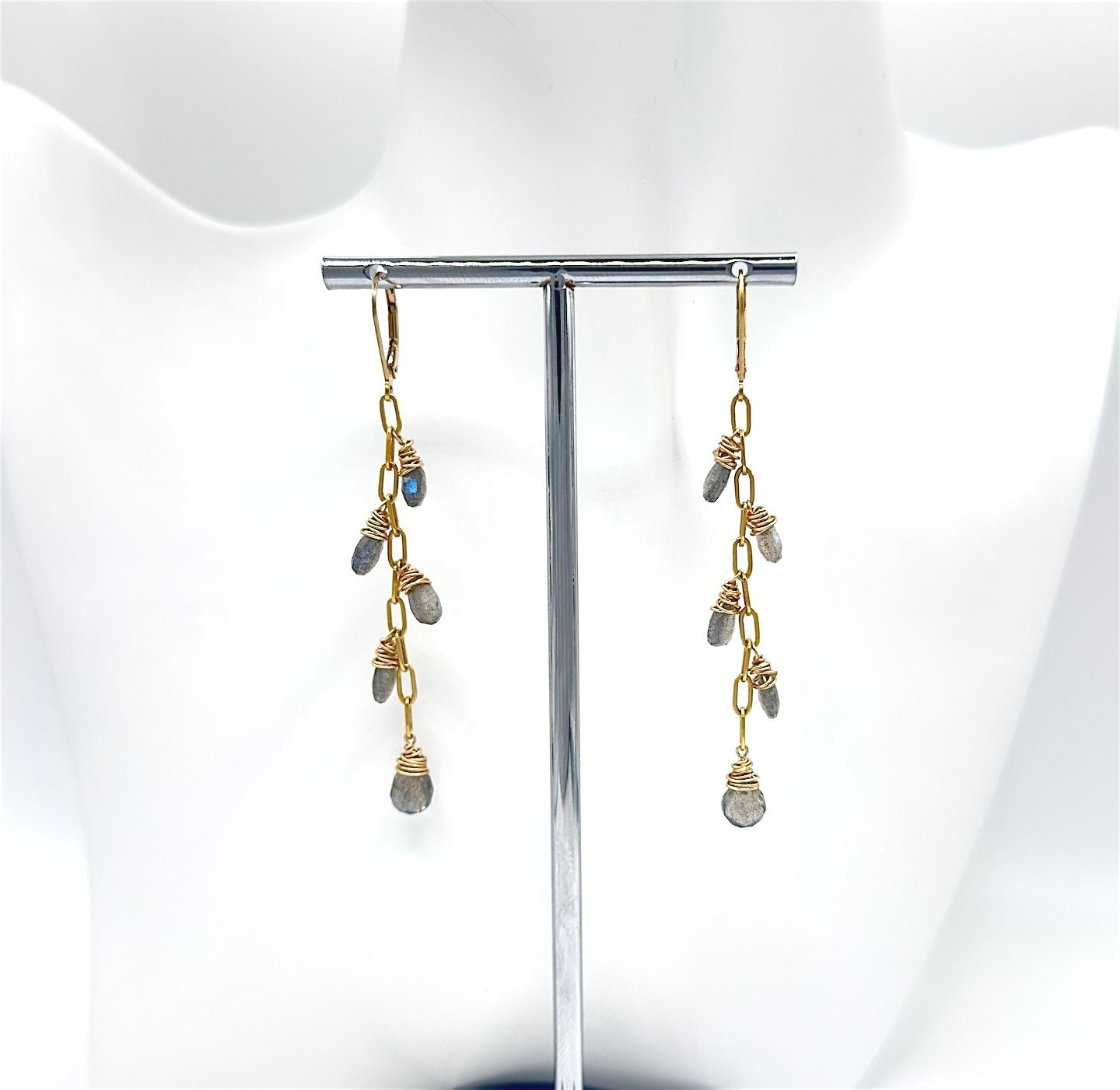 Labradorite Earrings