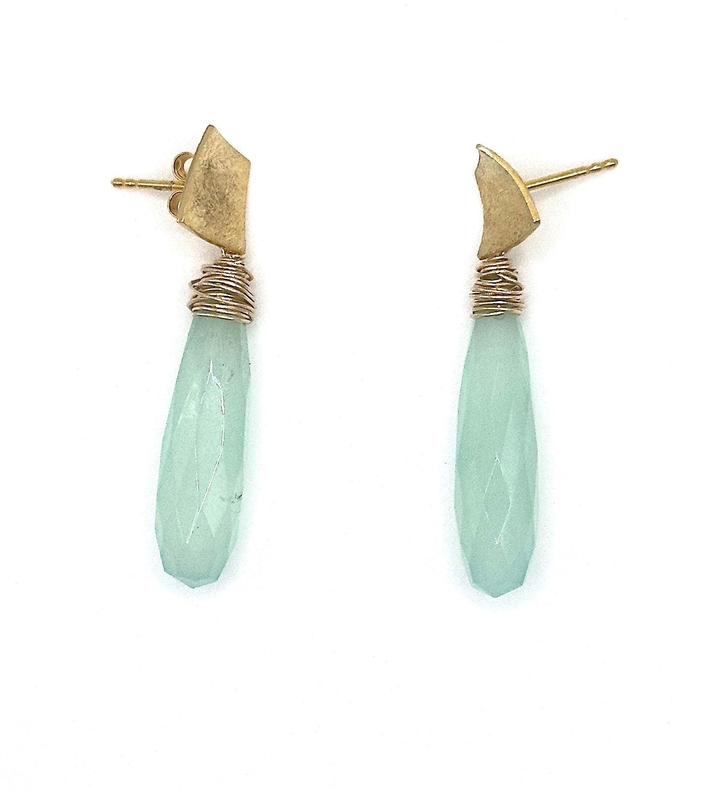 Chalcedony Earrings