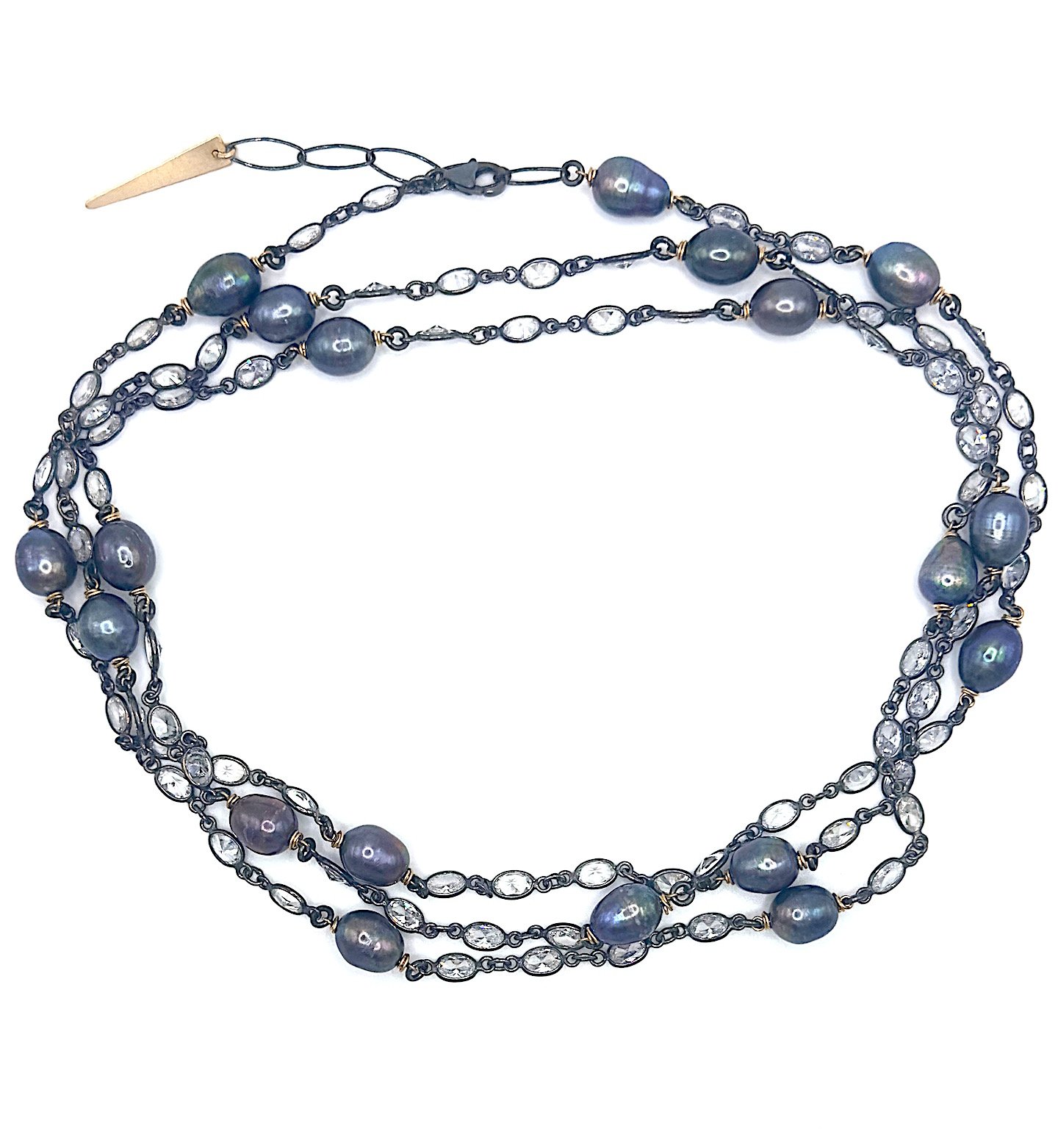 Pearl and Crystal Necklace