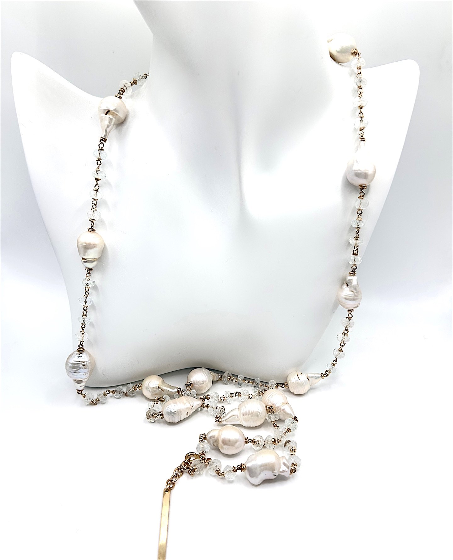 Pearl and Crystal Necklace