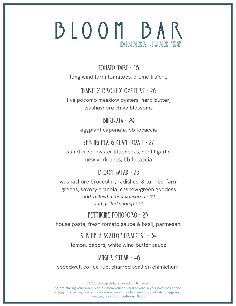 Bloom Bar