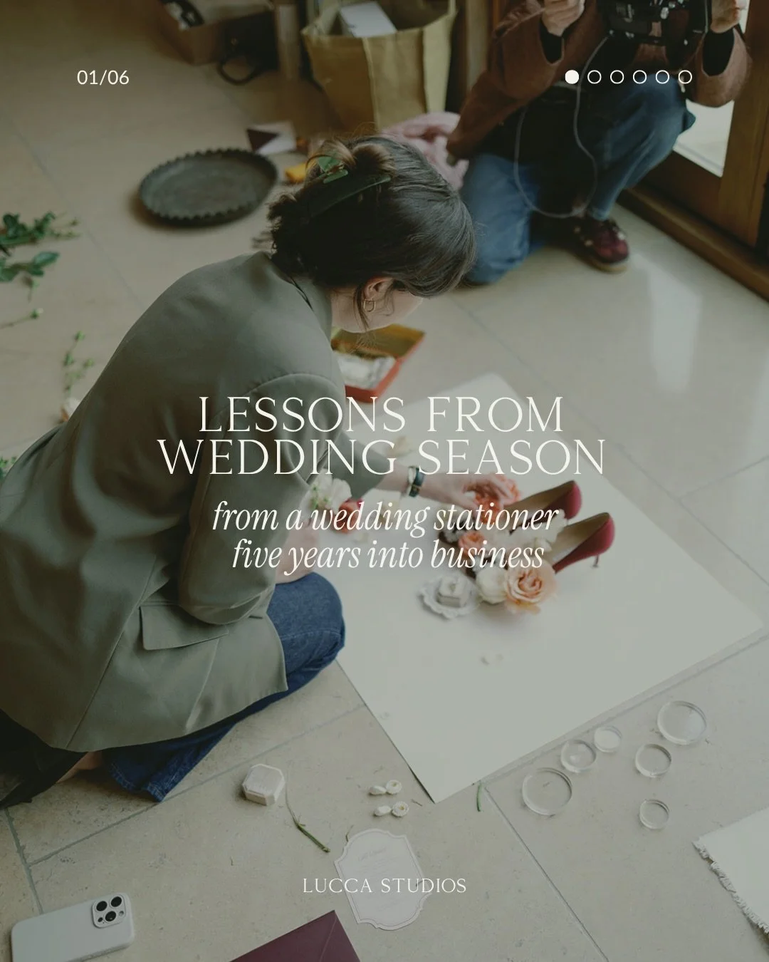 Lesson four is the one I am most proudest of ~ September always feels like the end of the year in some way if you work in weddings. Allowing time to rest and reflect before the winter season starts is so important 💌 ~ #weddingseason #weddingsupplier