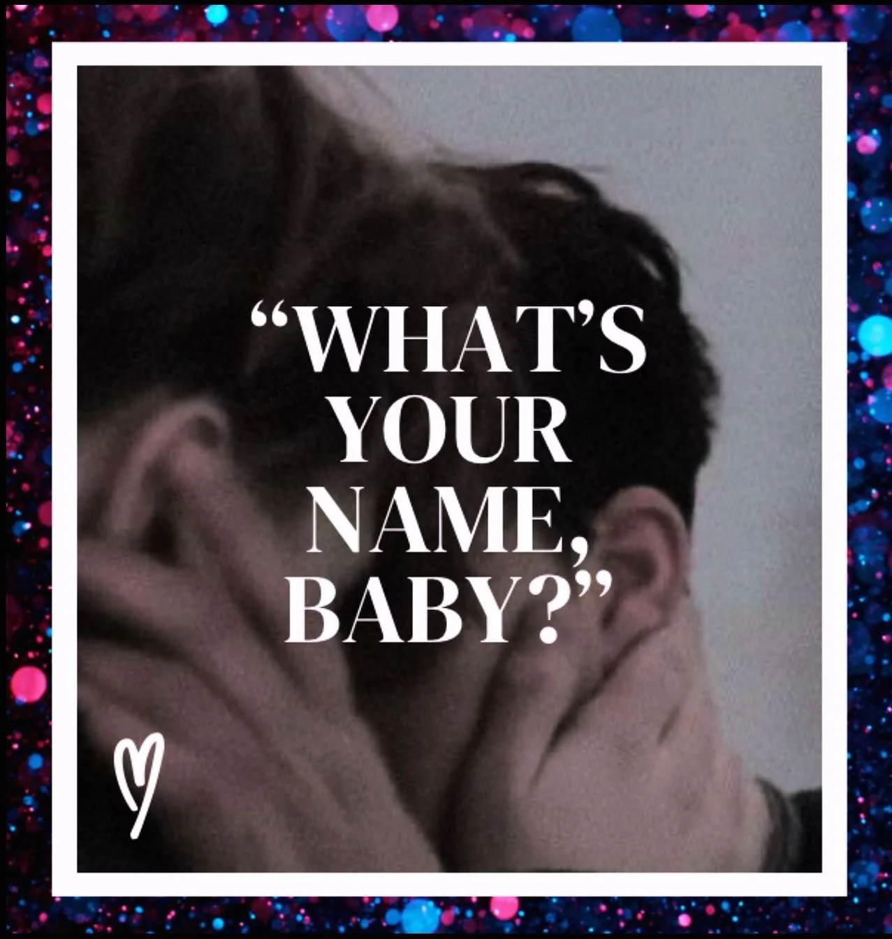 &ldquo;You have this uncanny way of kissing me stupid,&rdquo; he sighs. &ldquo;I could forget my own name after a kiss like that.&rdquo;
#wip