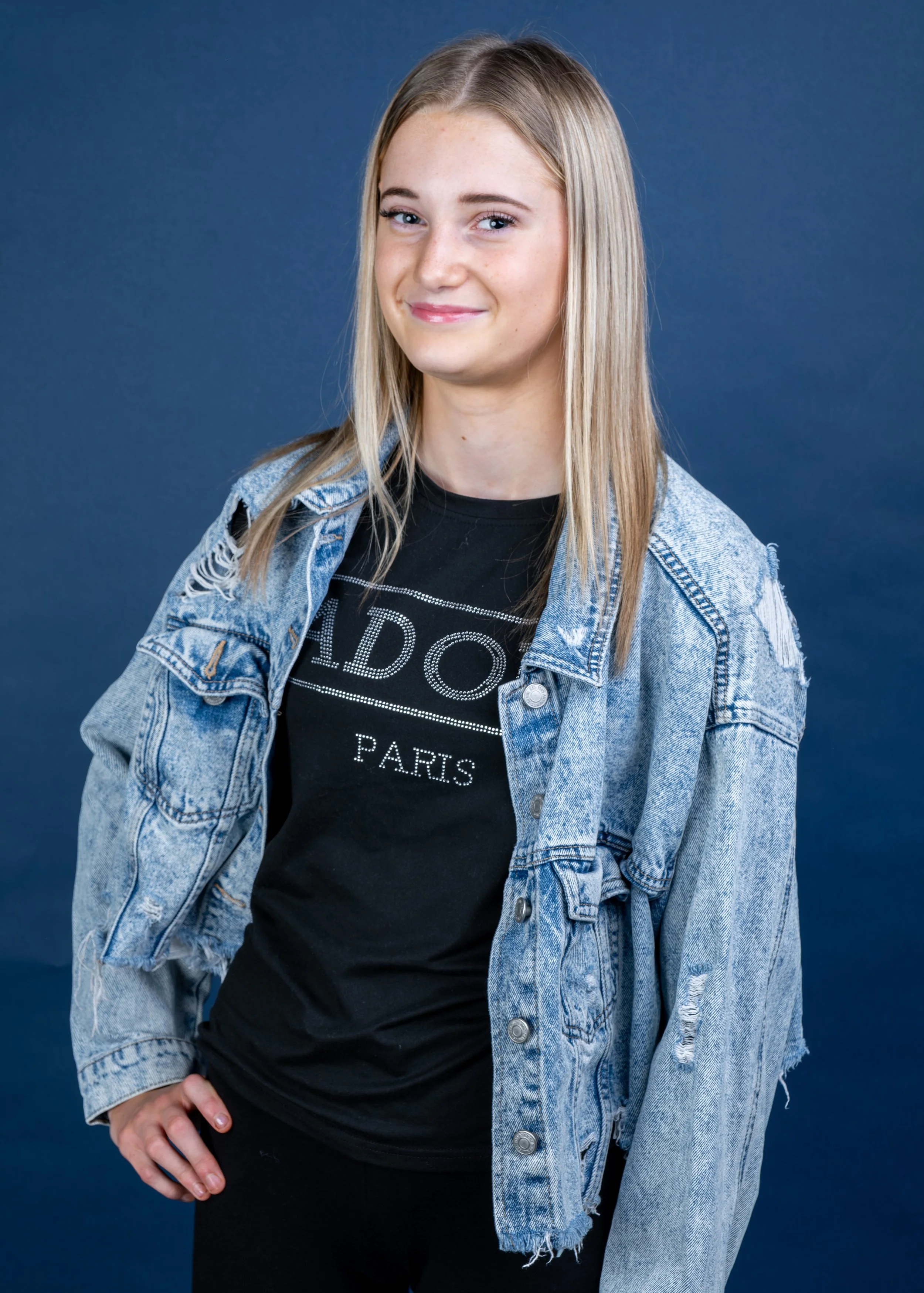 Portrait shot taken in a North East Studio