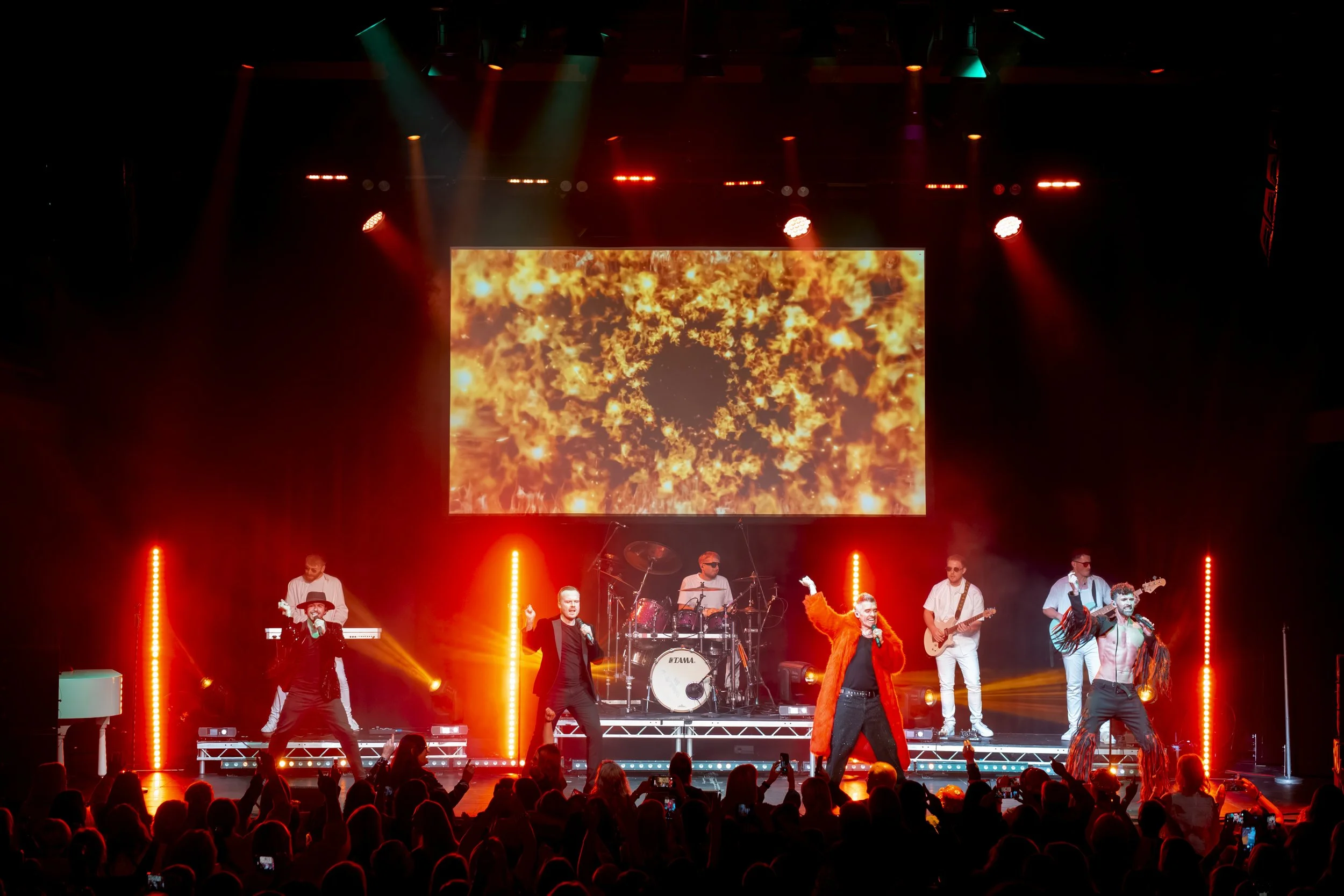 Re Take That at the fire station venue