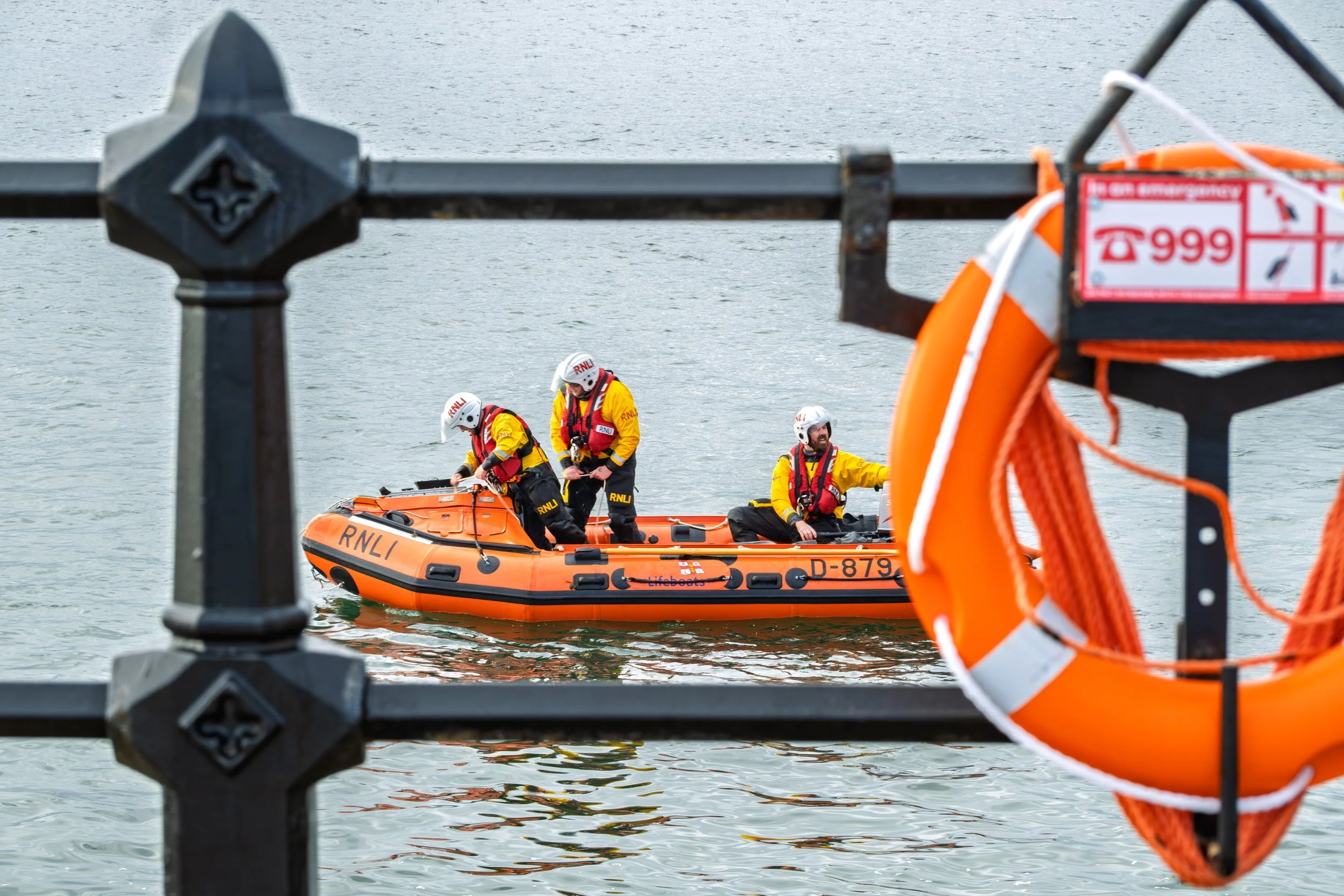 Natural documentary photography of the volunteer crew at Sunderland Lifeboat Station.