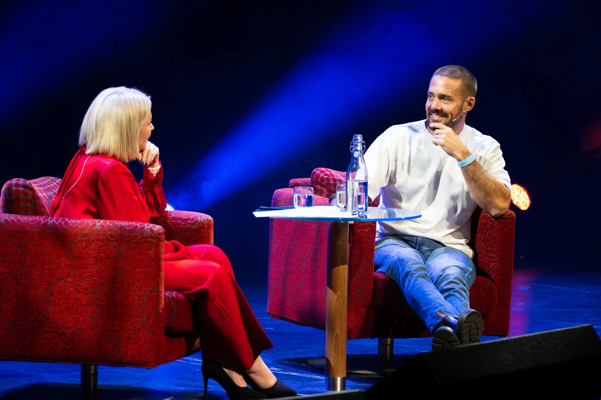 Spencer Matthews interview at The Fire Station Venue in Sunderland