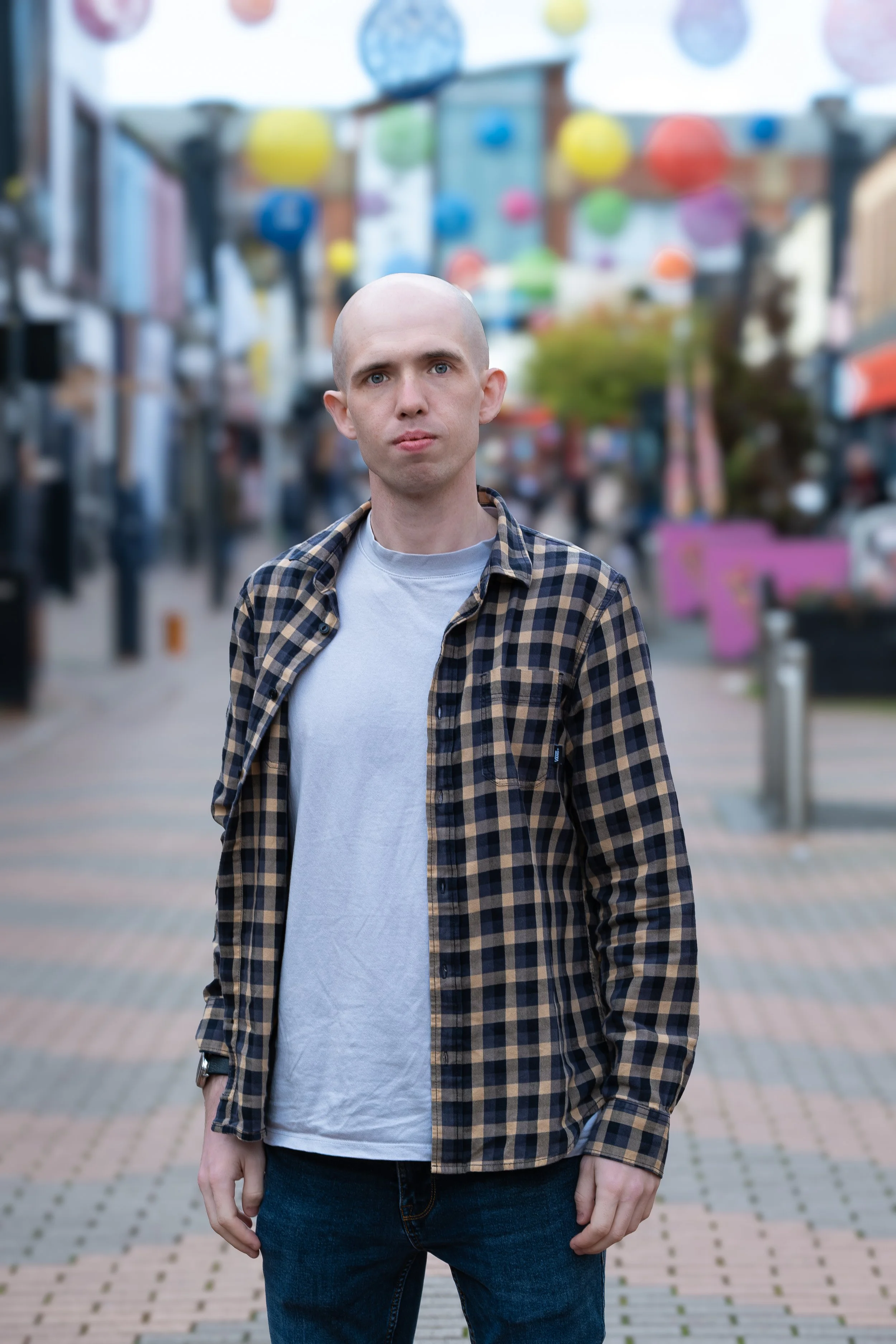 Outdoor portrait session, Sunderland City Centre