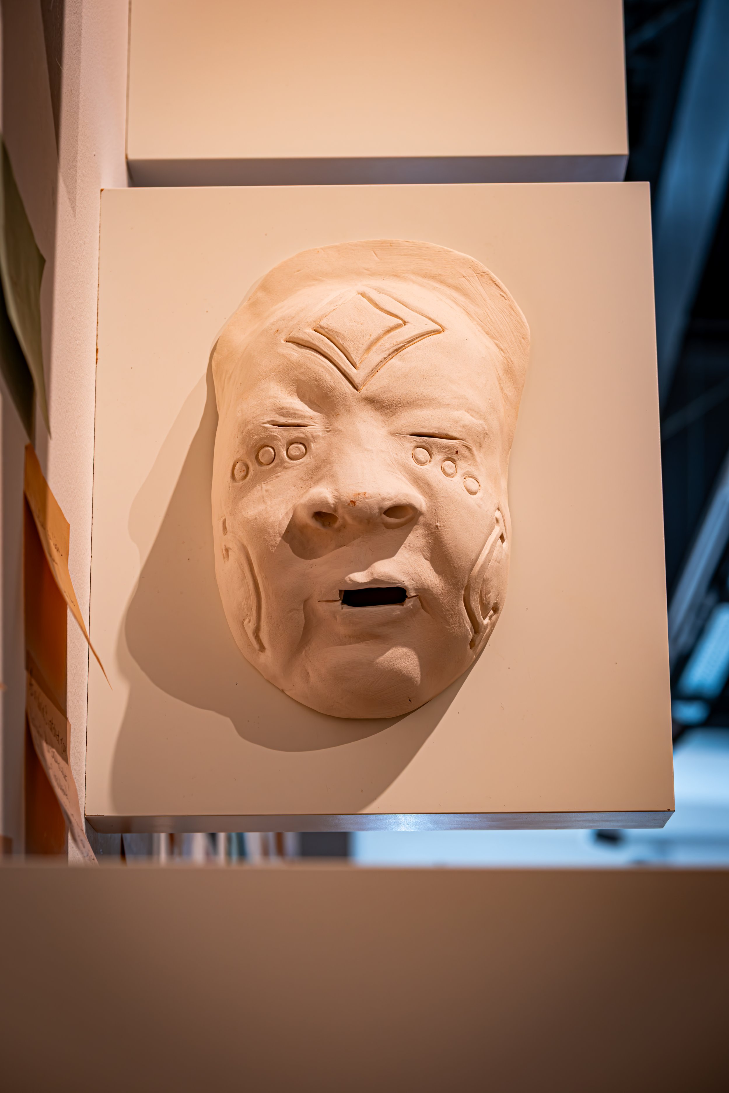 North East ceramic artwork photographed for an exhibition at the National Glass Centre.
