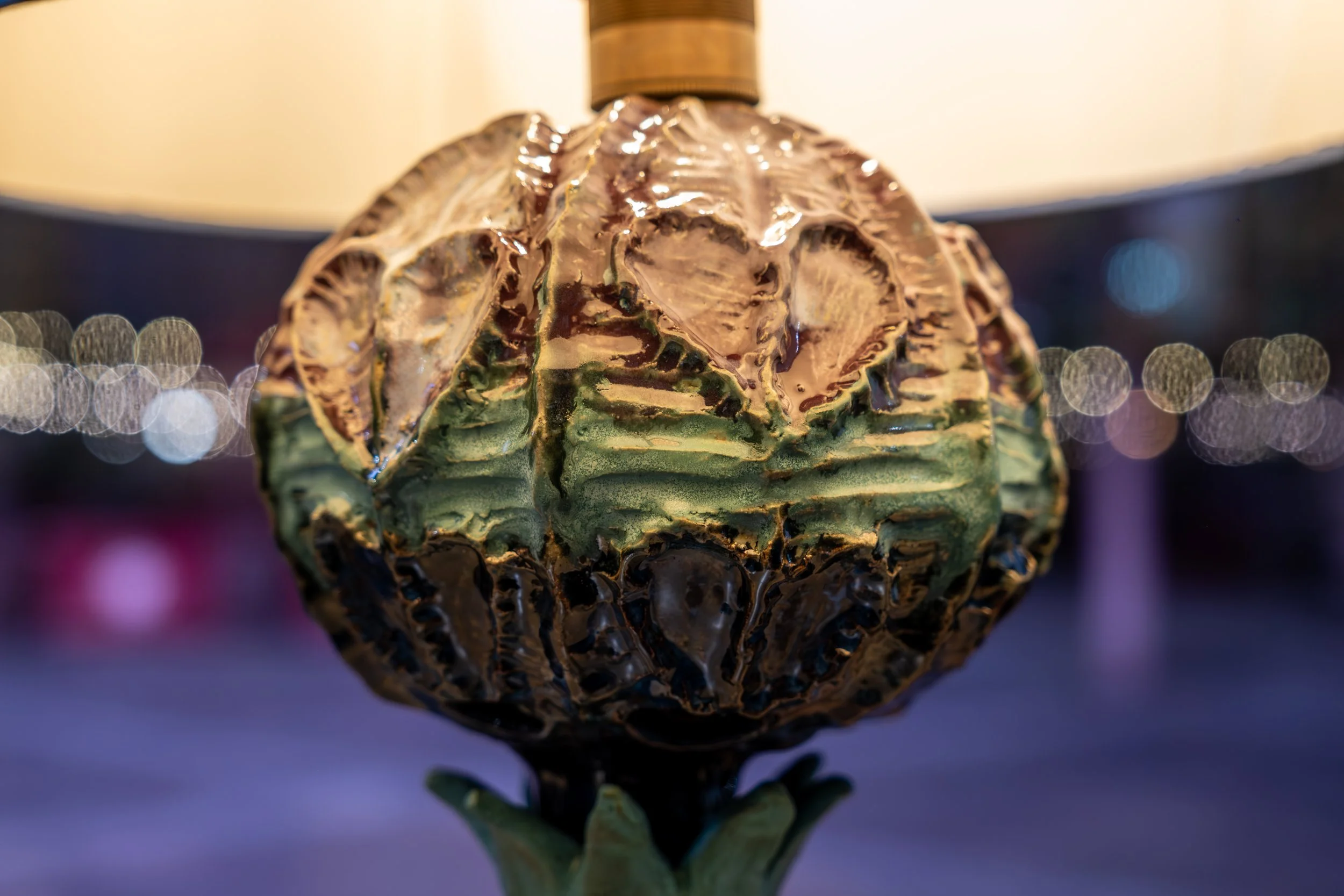 Ceramic art exhibition by Jo Lamoureux in Keel Square, Sunderland.