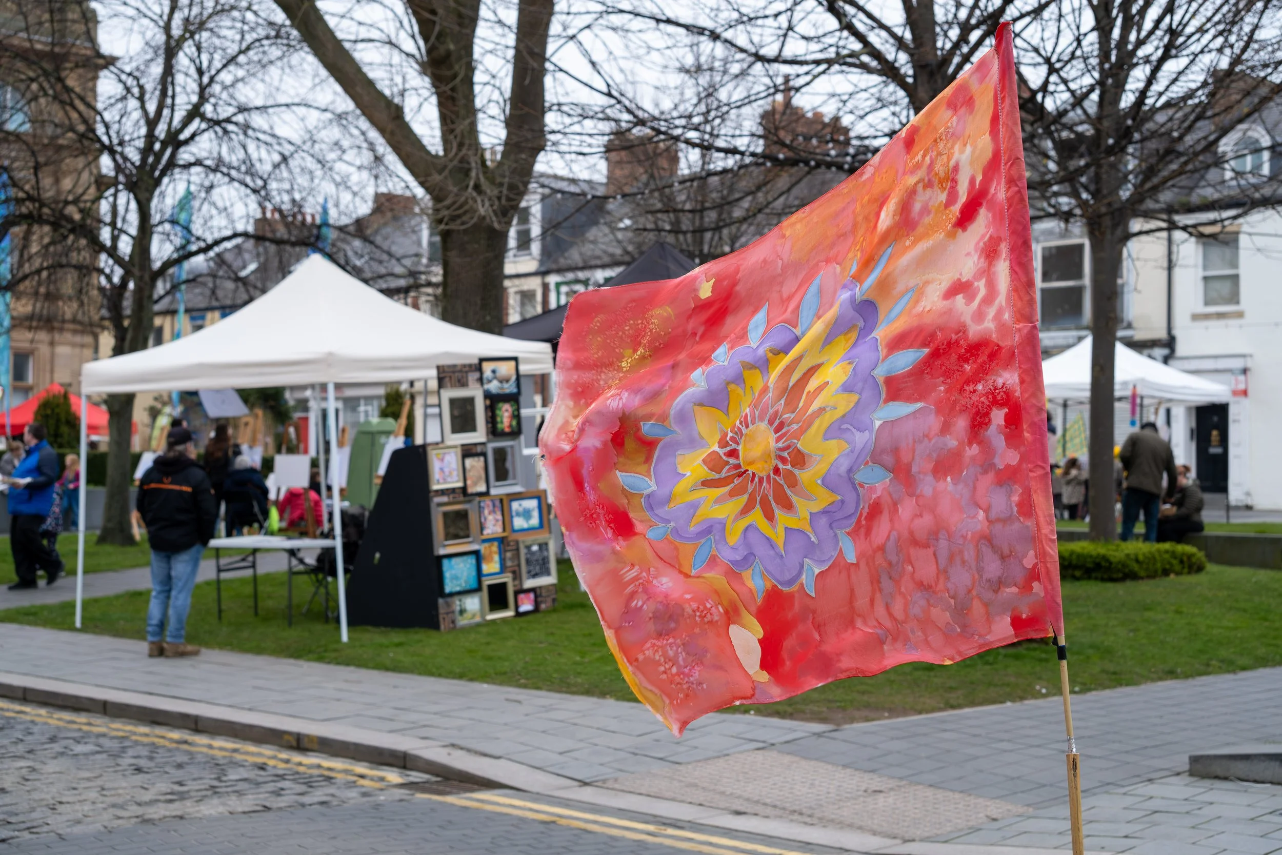Sunniside art fair in Sunderland documented through natural event photography.