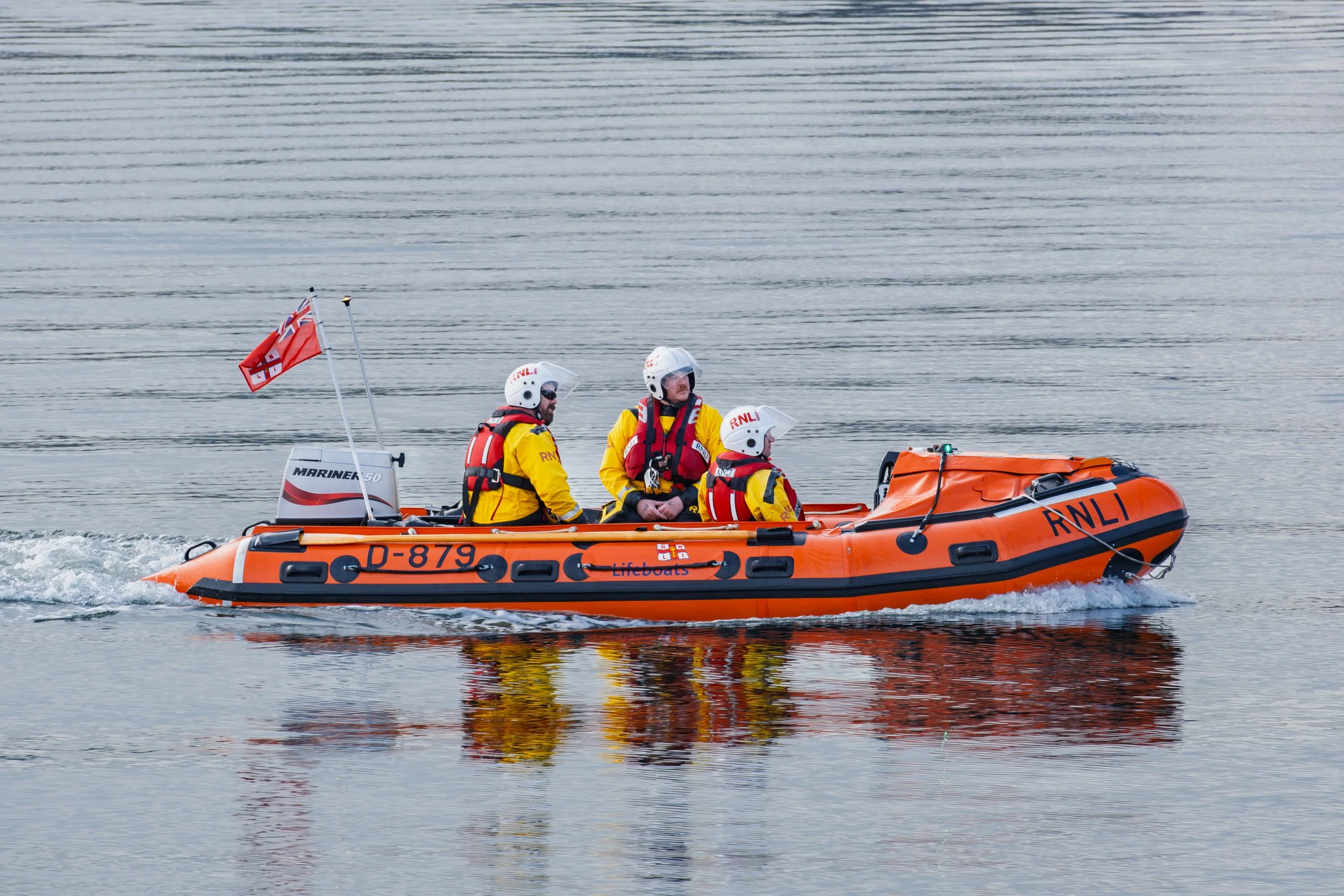 Everyday life at Sunderland RNLI Lifeboat Station captured through documentary photography.