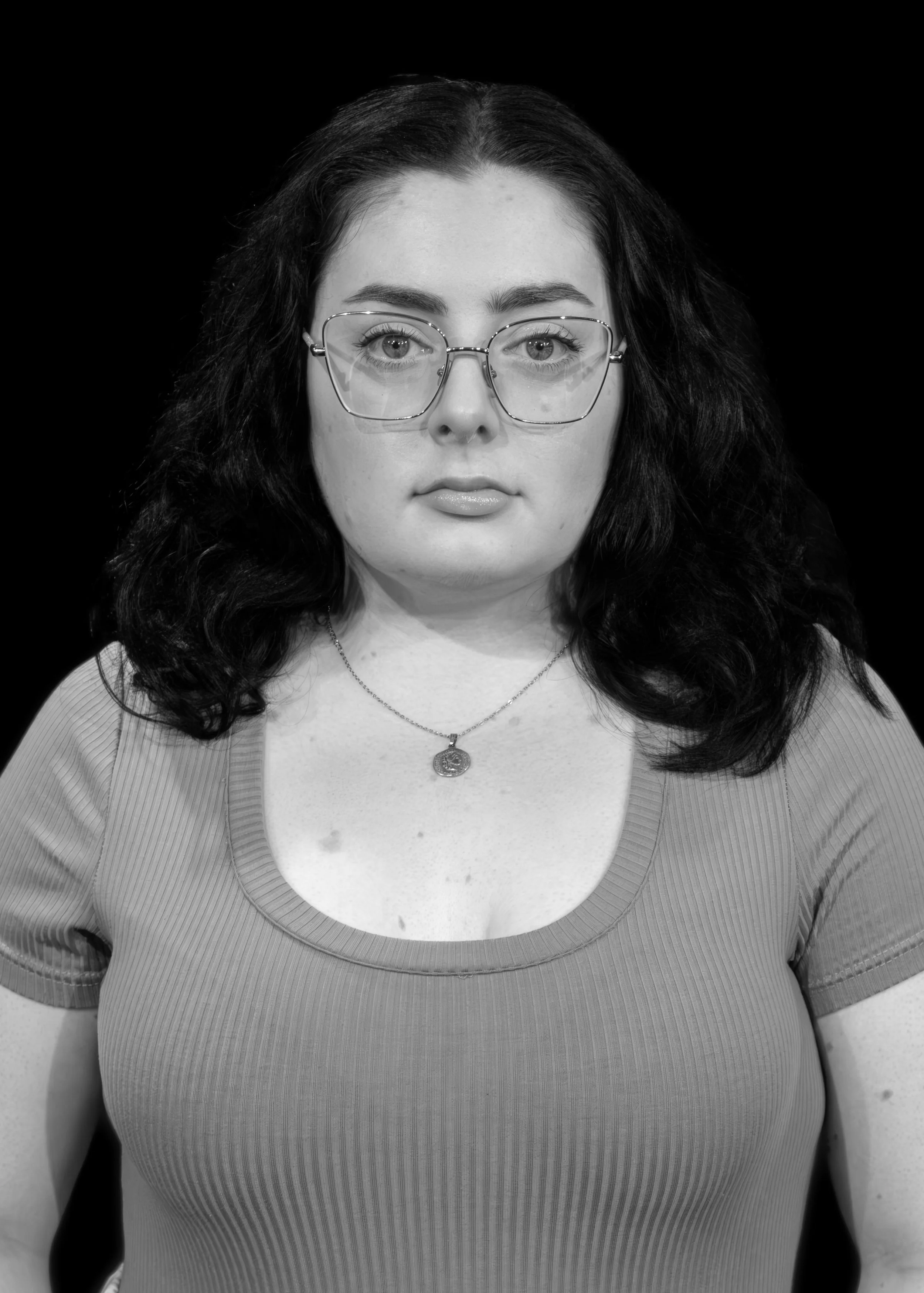 Cast member headshot photographed for a production of A Chorus Line.