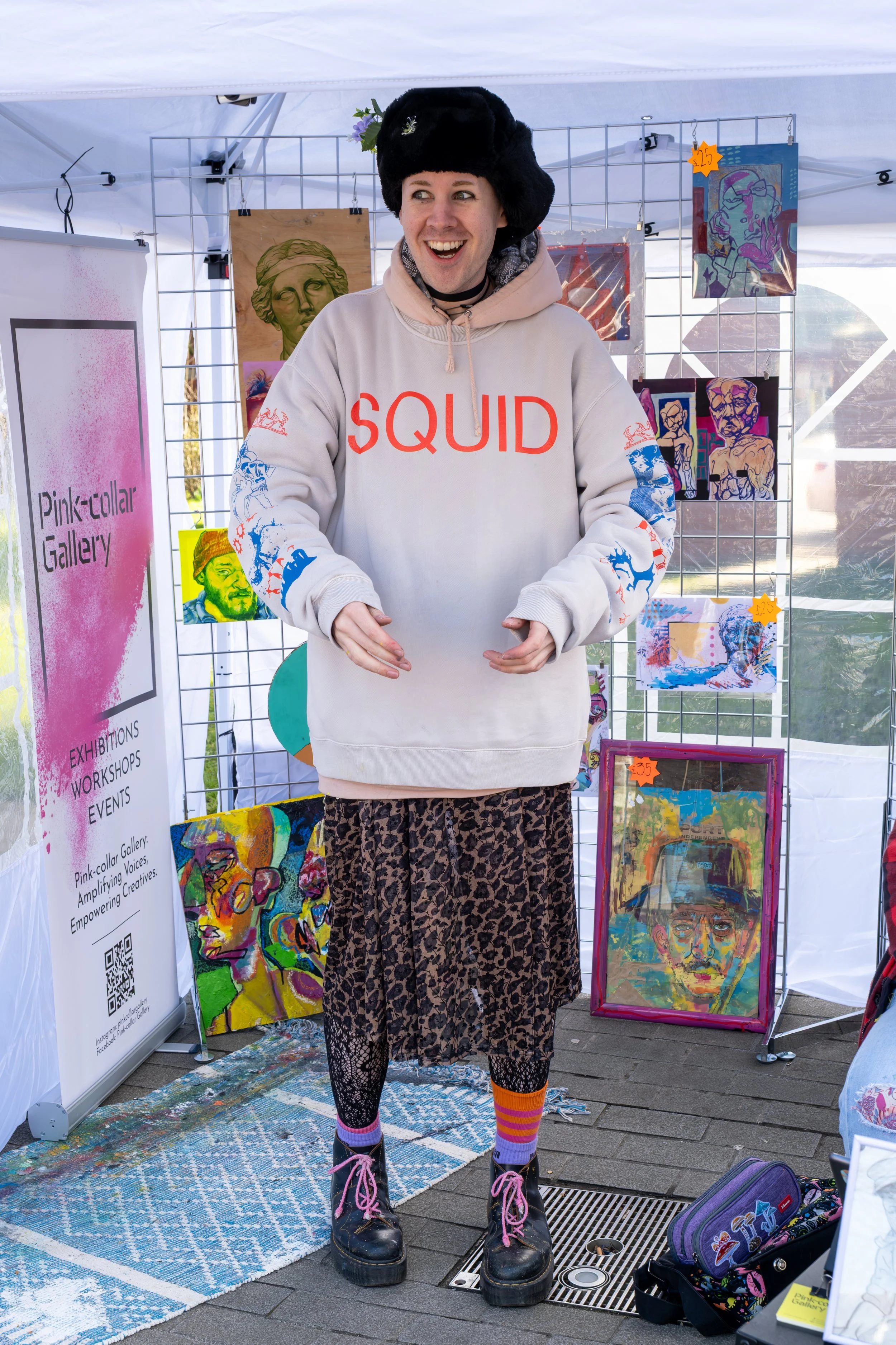 Sunderland art and community event photographed at Sunniside by Claire Louise Photography.