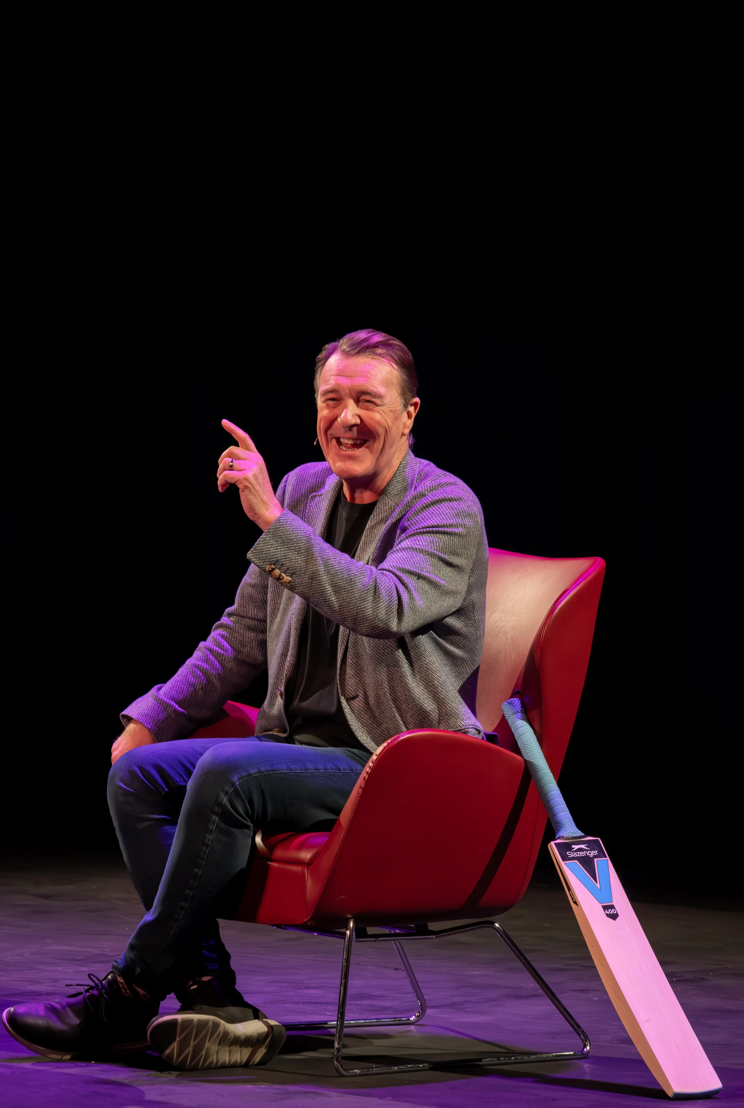 Paul Gough photographed live in Sunderland.