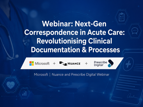 Next-generation clinical correspondence webinar