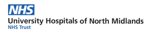 University Hospitals of North Midlands NHS Trust