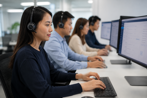 Remote administrative support professional using Amplify Plus