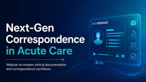Next-Gen Correspondence in Acute-Care webinar