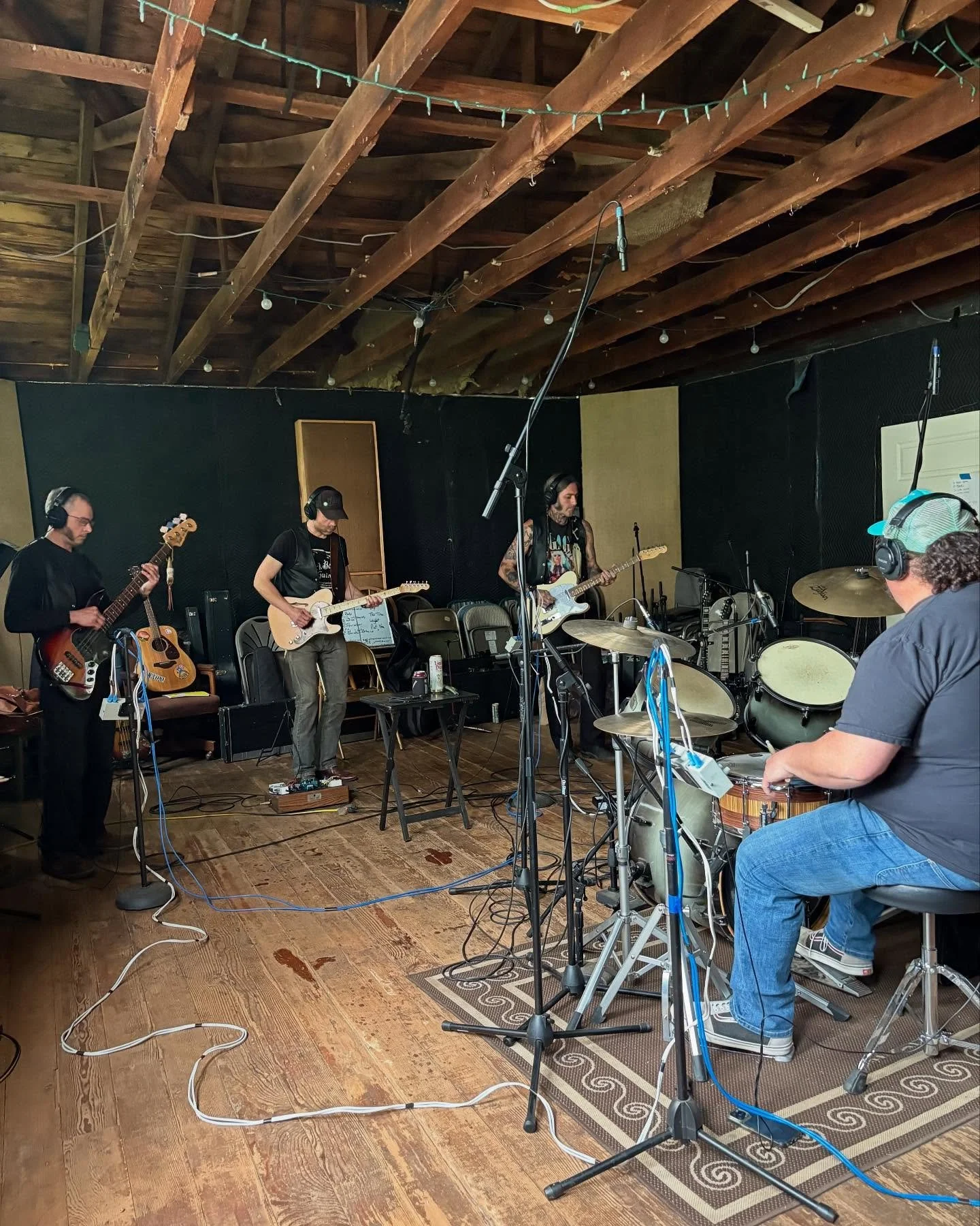 New album in the works @pyrate_llama_recording! 

10 songs we couldn&rsquo;t be more excited to share with you soon:)
