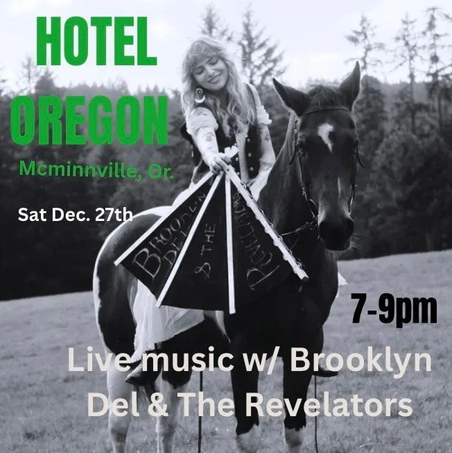 This Saturday @mcmenaminshoteloregon if you&rsquo;re looking for some post holiday tunes! @jasonhooperphoto